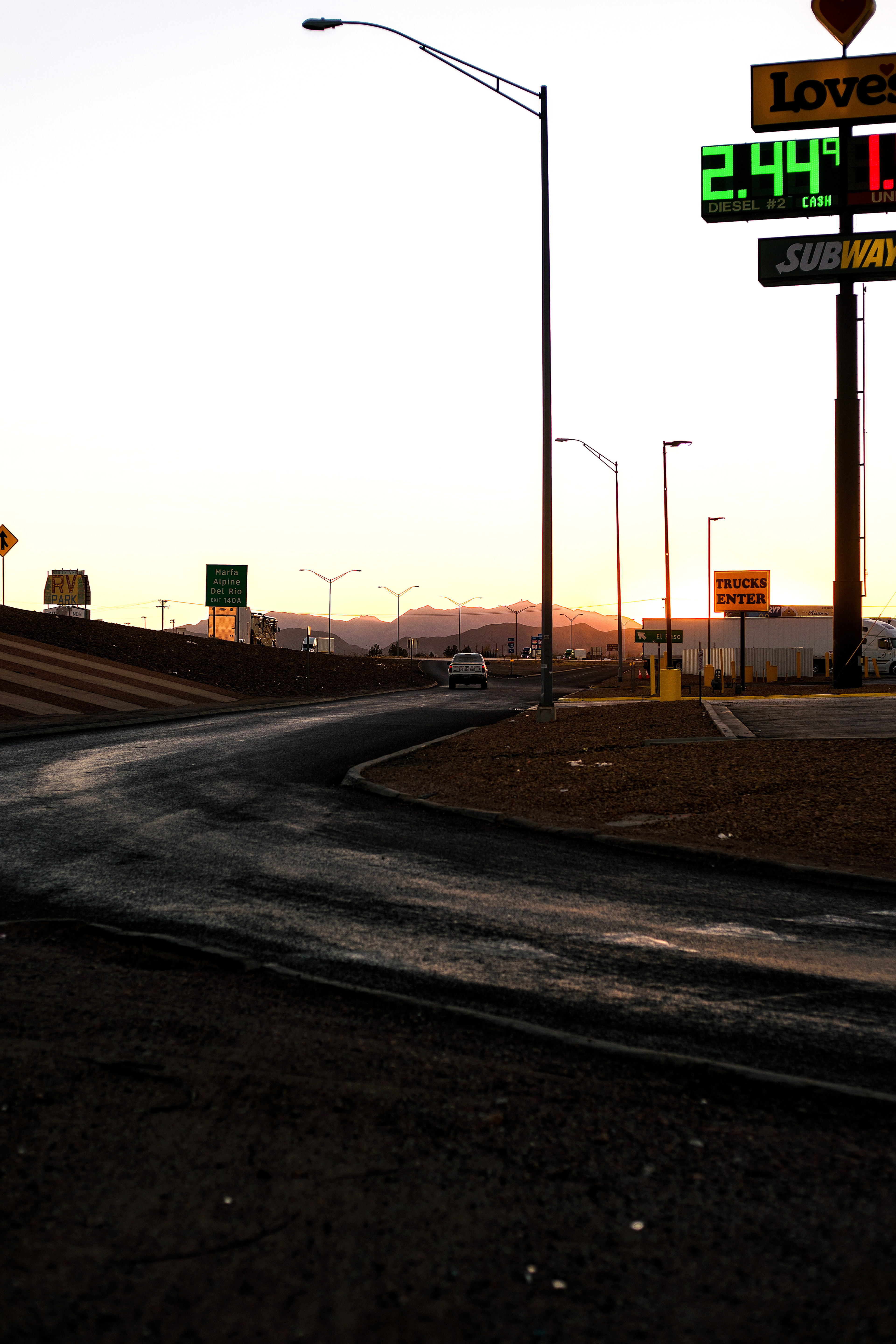 Radiator Springs highway