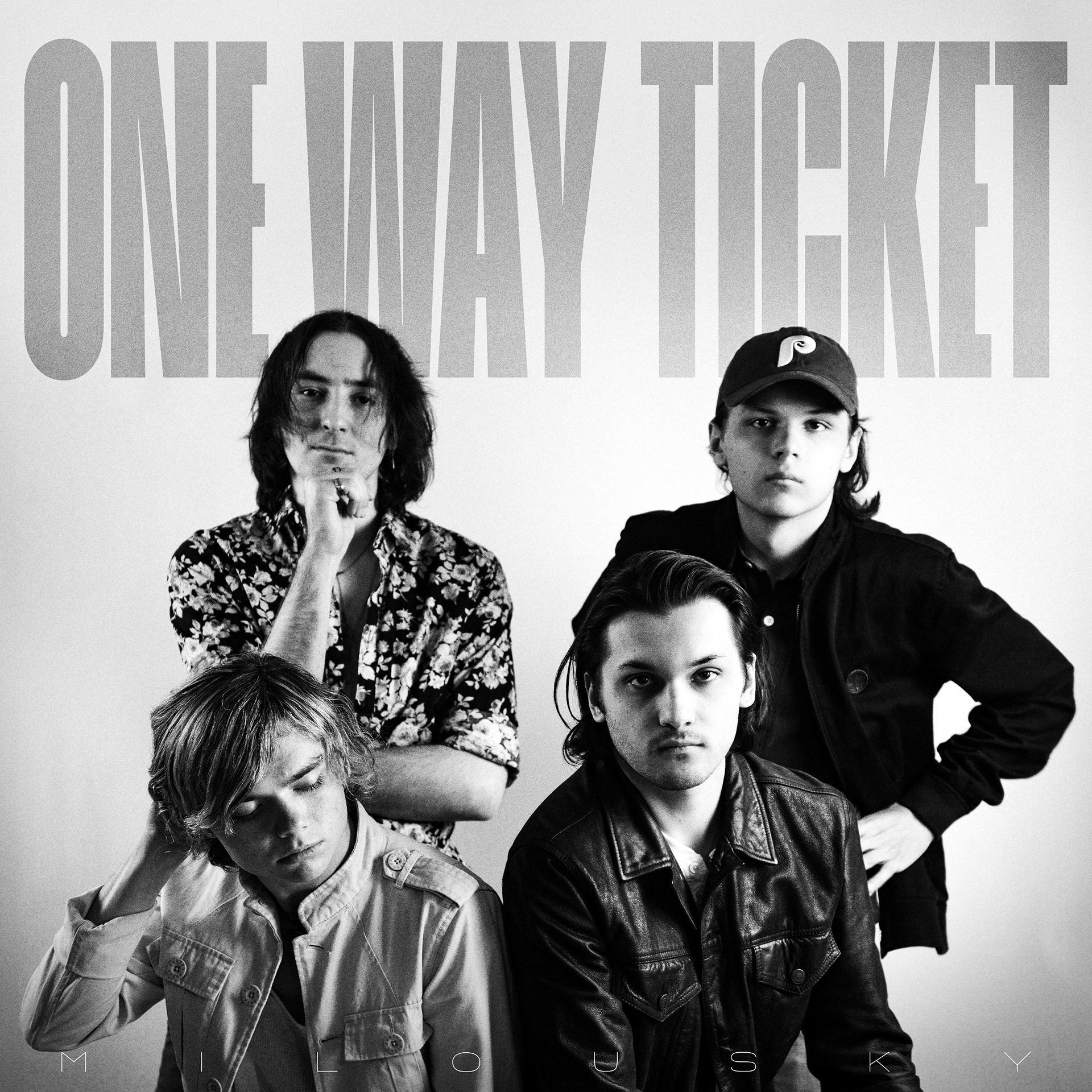 MILOU SKY "ONE WAY TICKET" ARTWORK