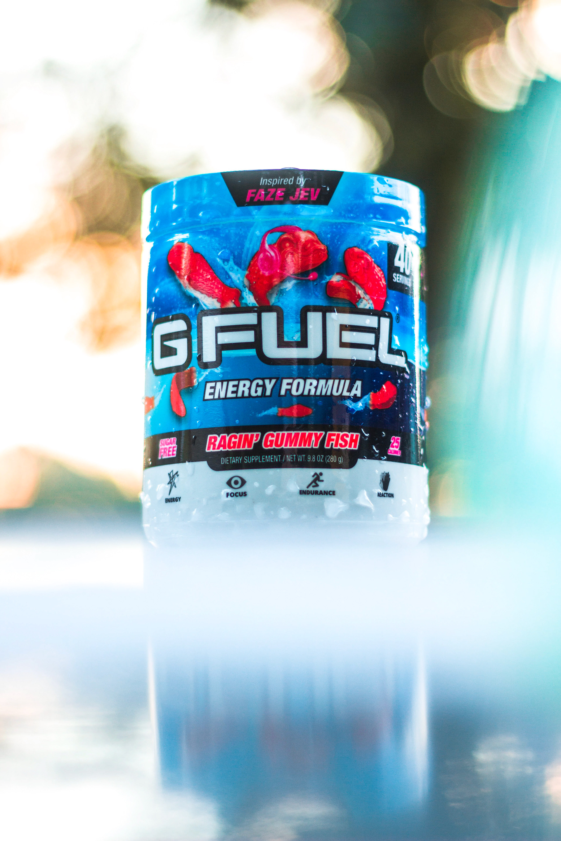 G-FUEL RAGIN' GUMMY FISH WATERFALL