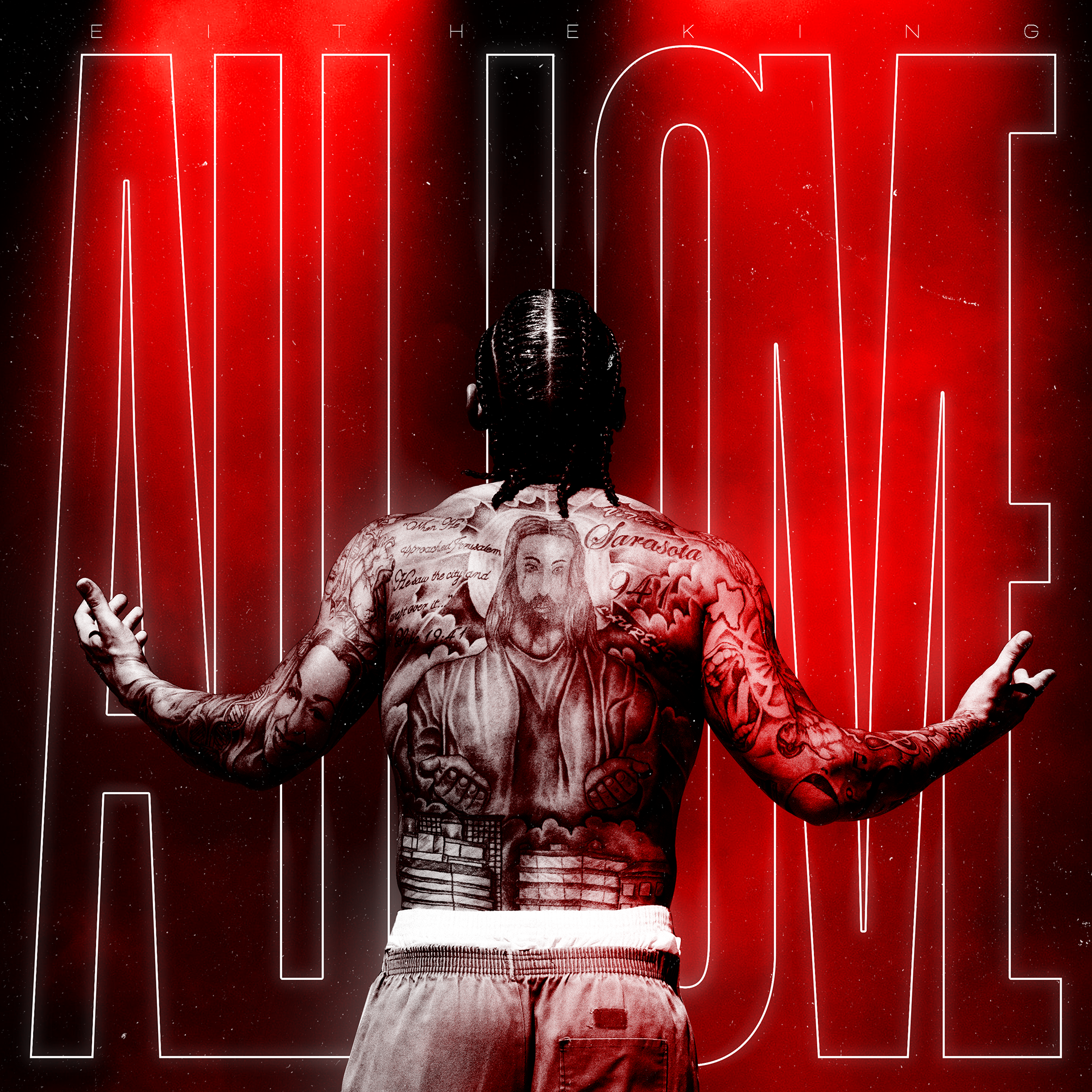 E.I. THE KING "ALL LOVE" ARTWORK