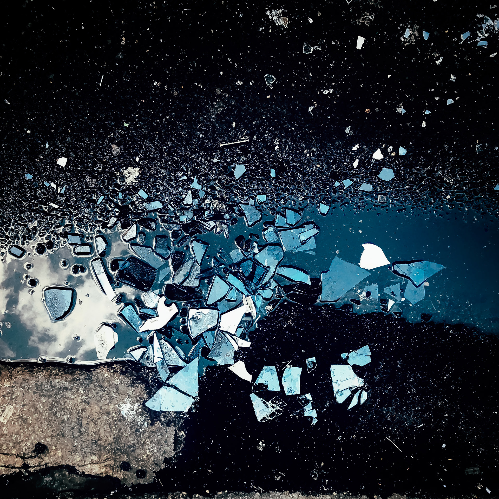 Milky way in New york city streets