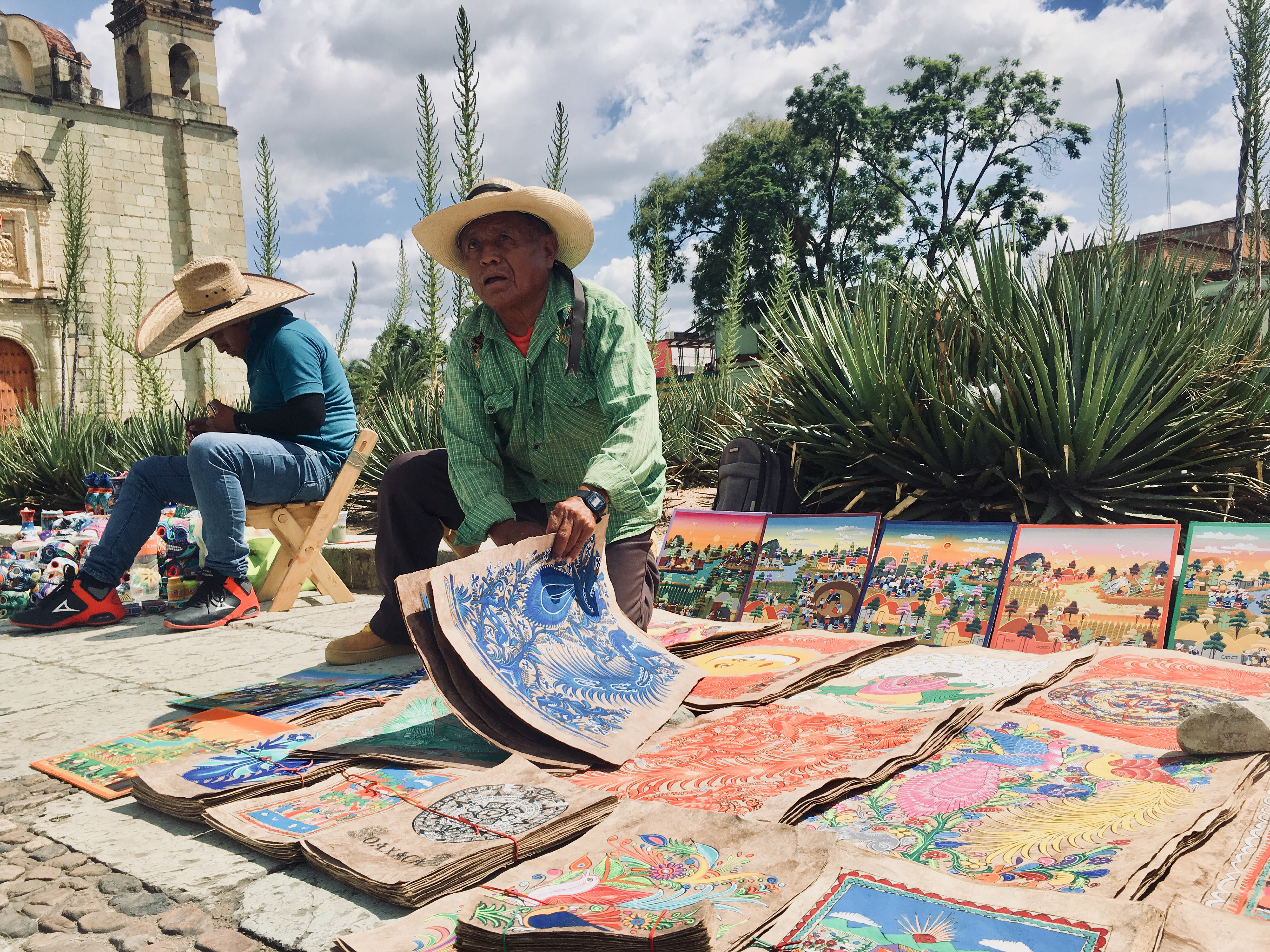 UNNKOWN MARKET SELLER, OAXACA, MEXICO, 2019