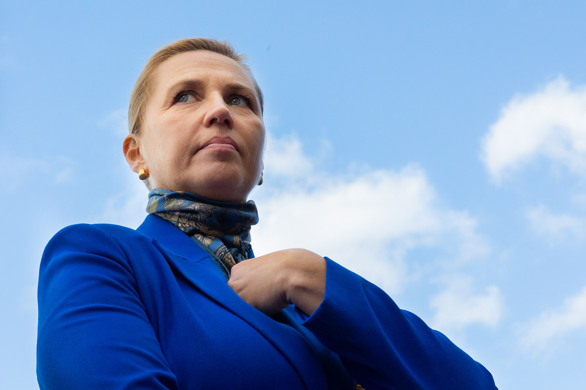 Danish PM Mette Frederiksen during the Danish National Flag Day / Copenhagen, Denmark, September 2026