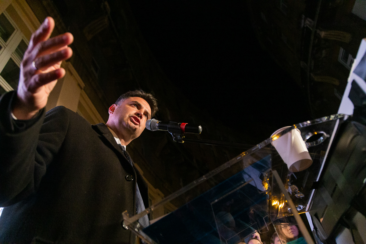 HUNGARIAN PM ELECT PETER MARKI-ZAY'S VICTORY SPEECH ON THE NATIONWIDE OPPOSITION'S PRIMARY ELECTION, BUDAPEST, OCTOBER 2022