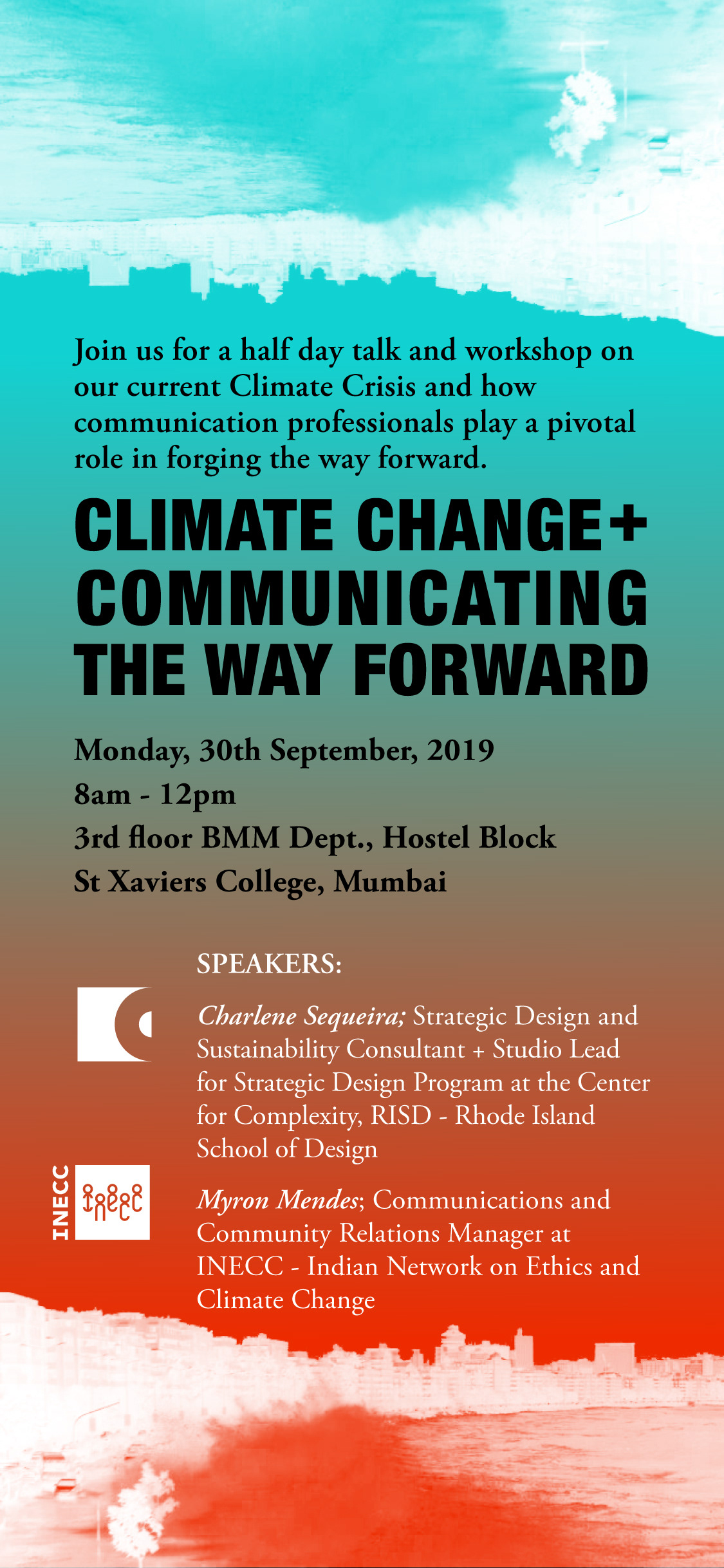 Invitation to Communication and Climate Change talk
