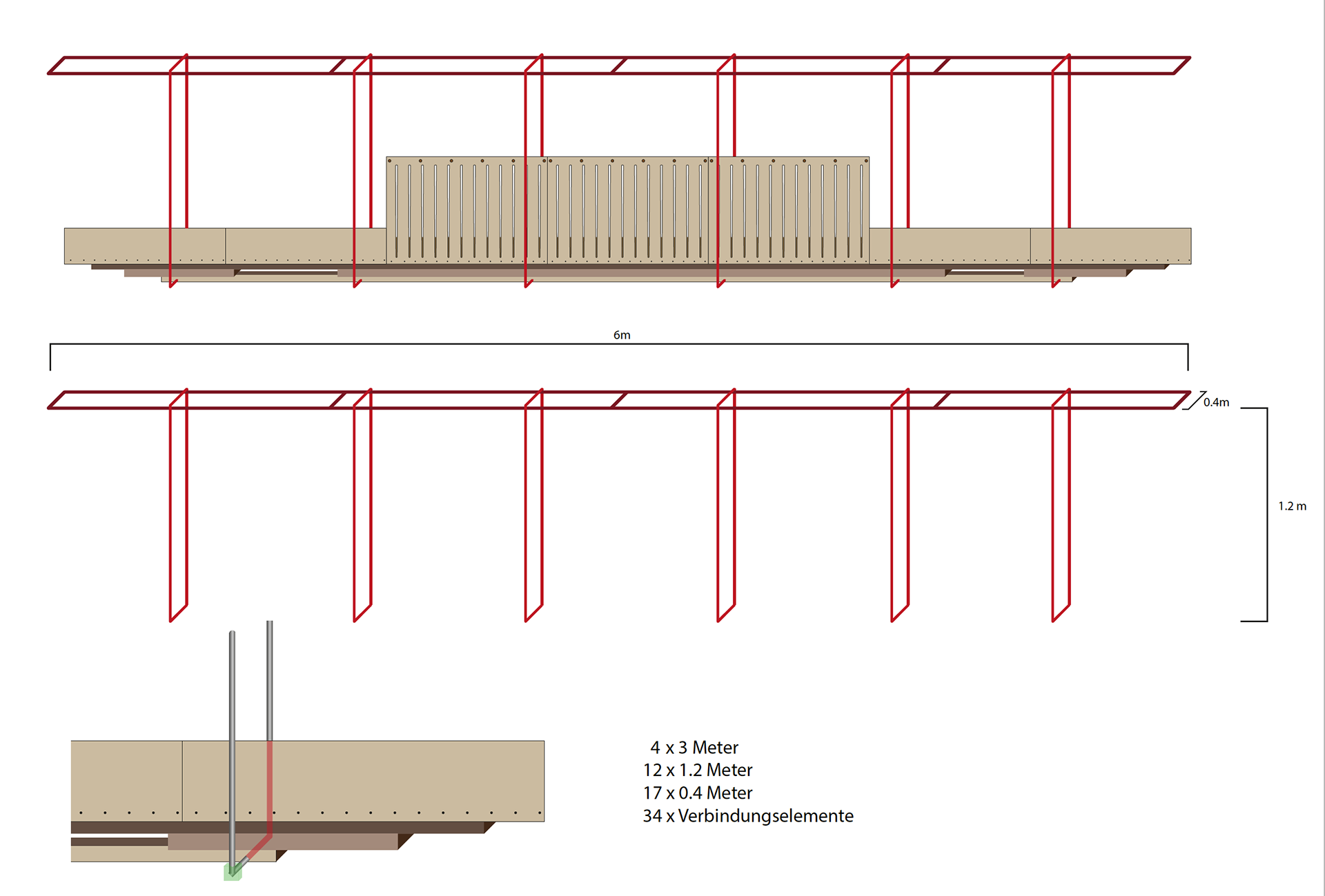 plan of the suspension