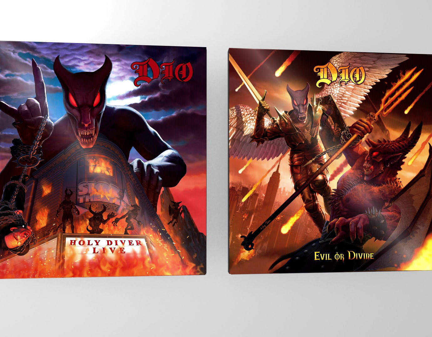 dio holy diver album cover