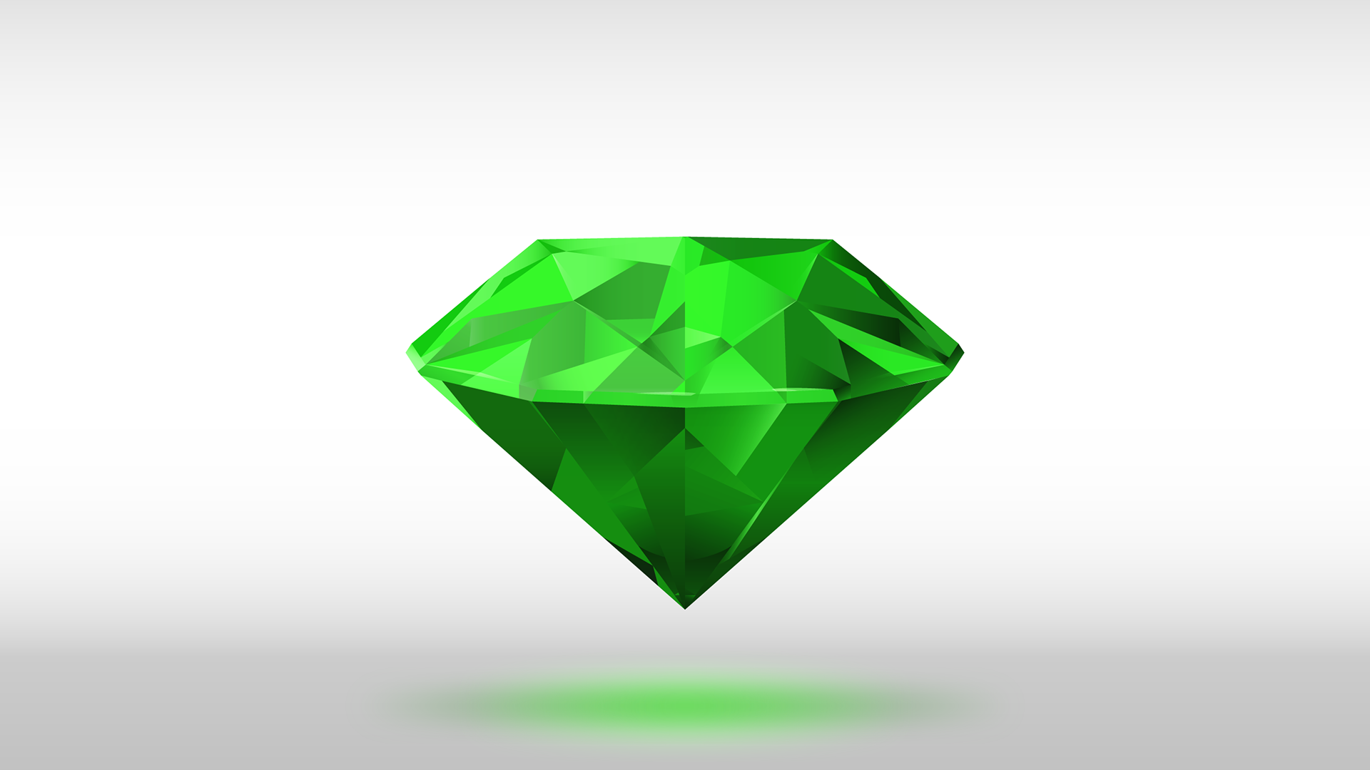 Illustration of the iconic Chaos Emerald