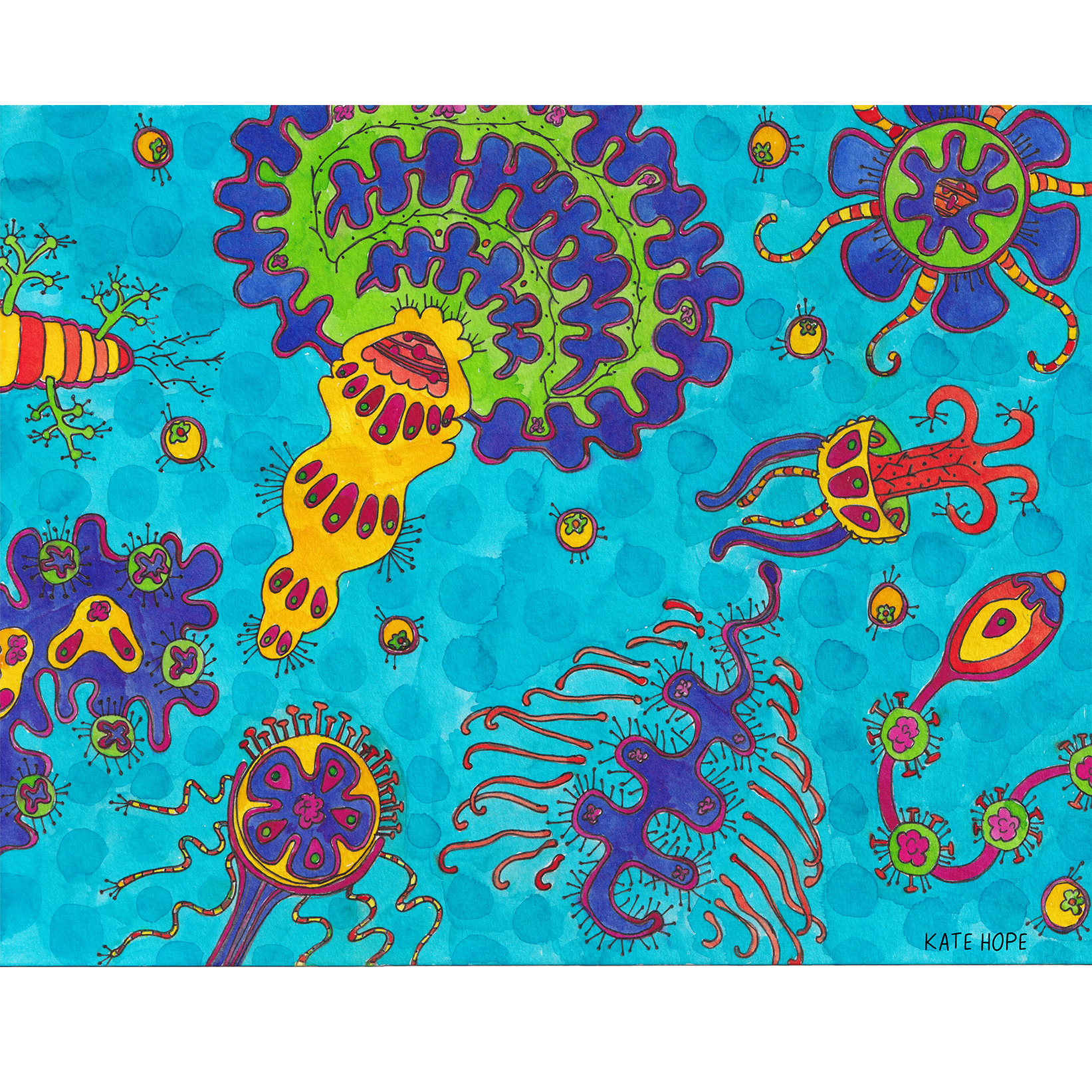 Inspired by Ernst Haeckel