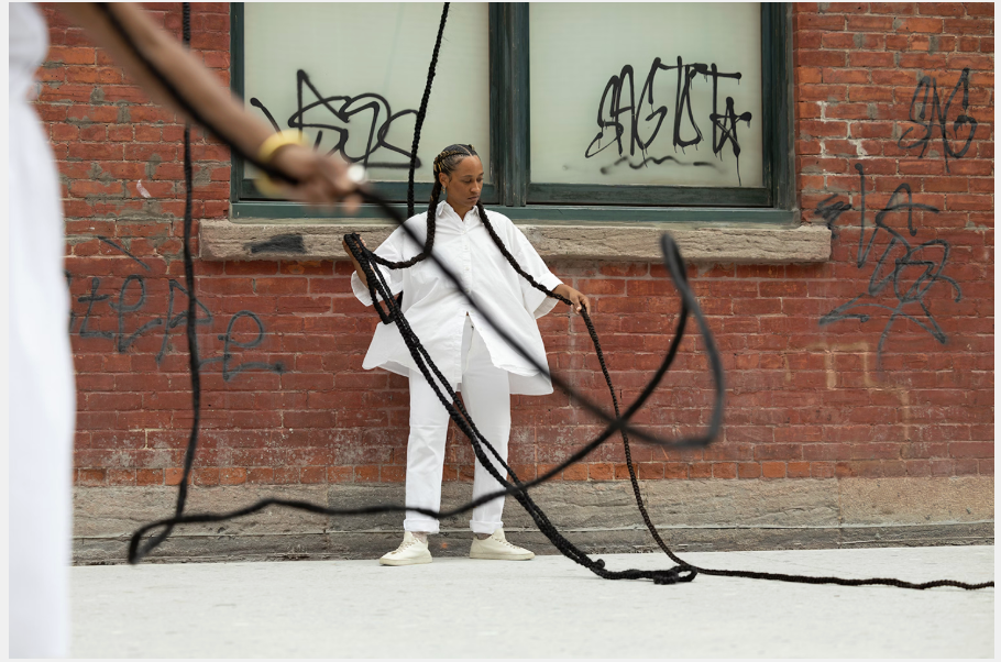 Jeannette Ehlers. "We’re Magic. We’re Real #3 (These Walls)", 2023.