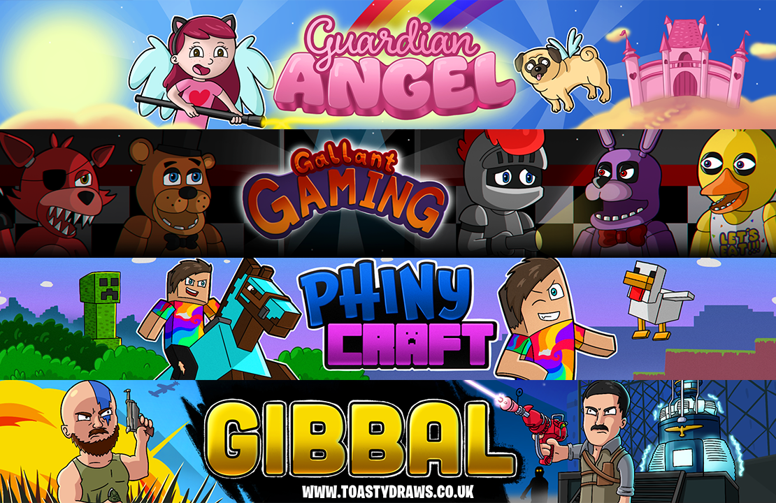 Charley Fox - YouTube Banners Charley Fox - YouTube Banners