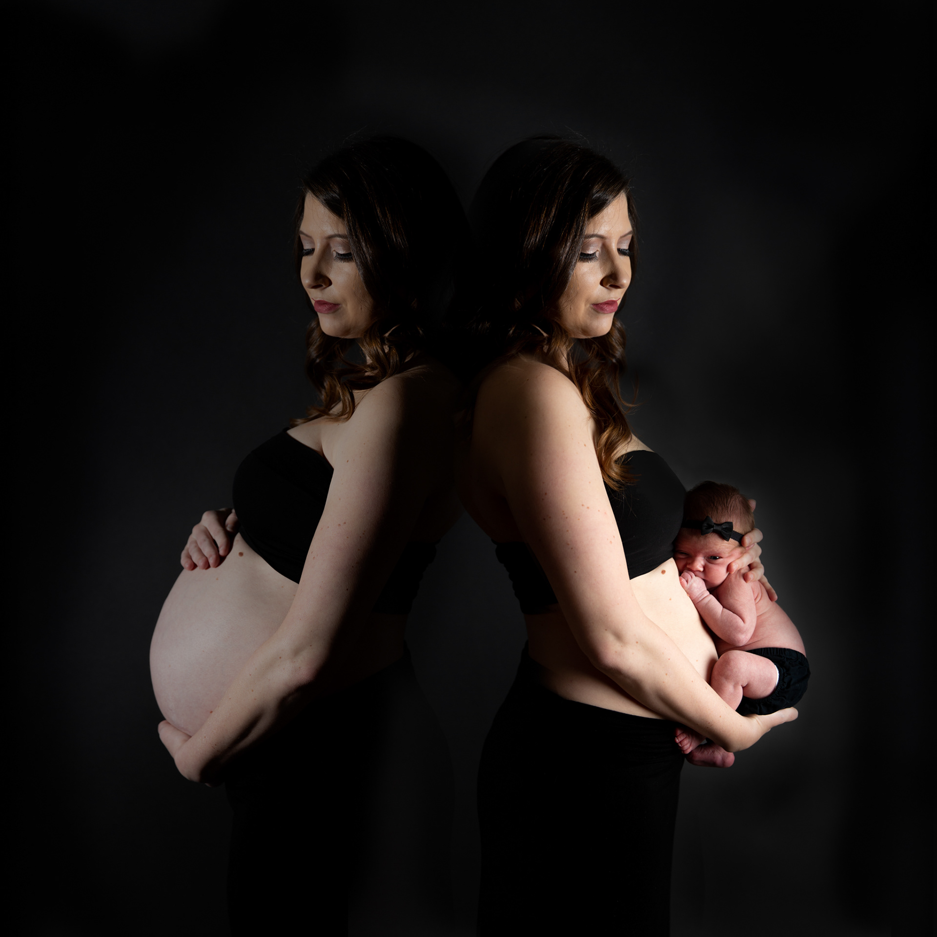 fine art, custom maternity portrait