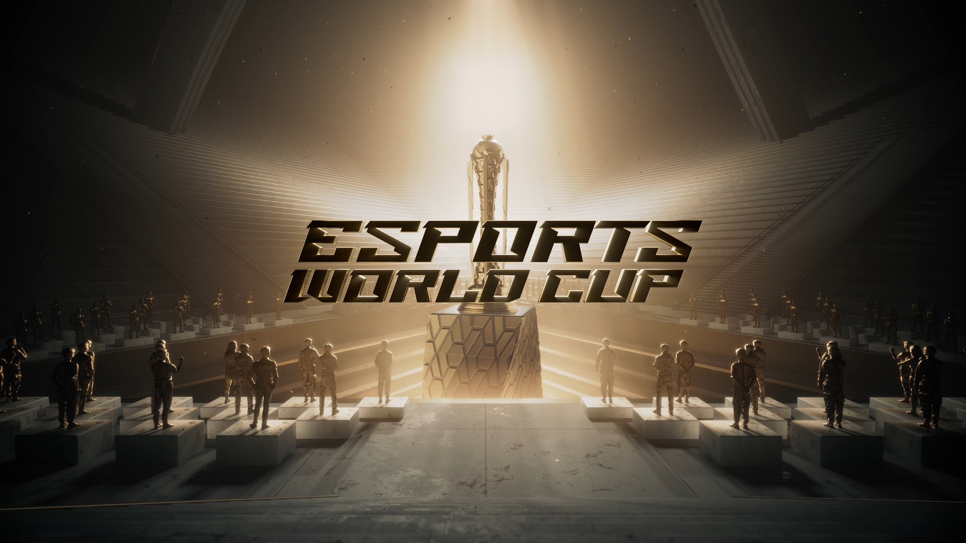 e-sports Saudi Arabia World Cup 3D title sequence by Tiago Higgs