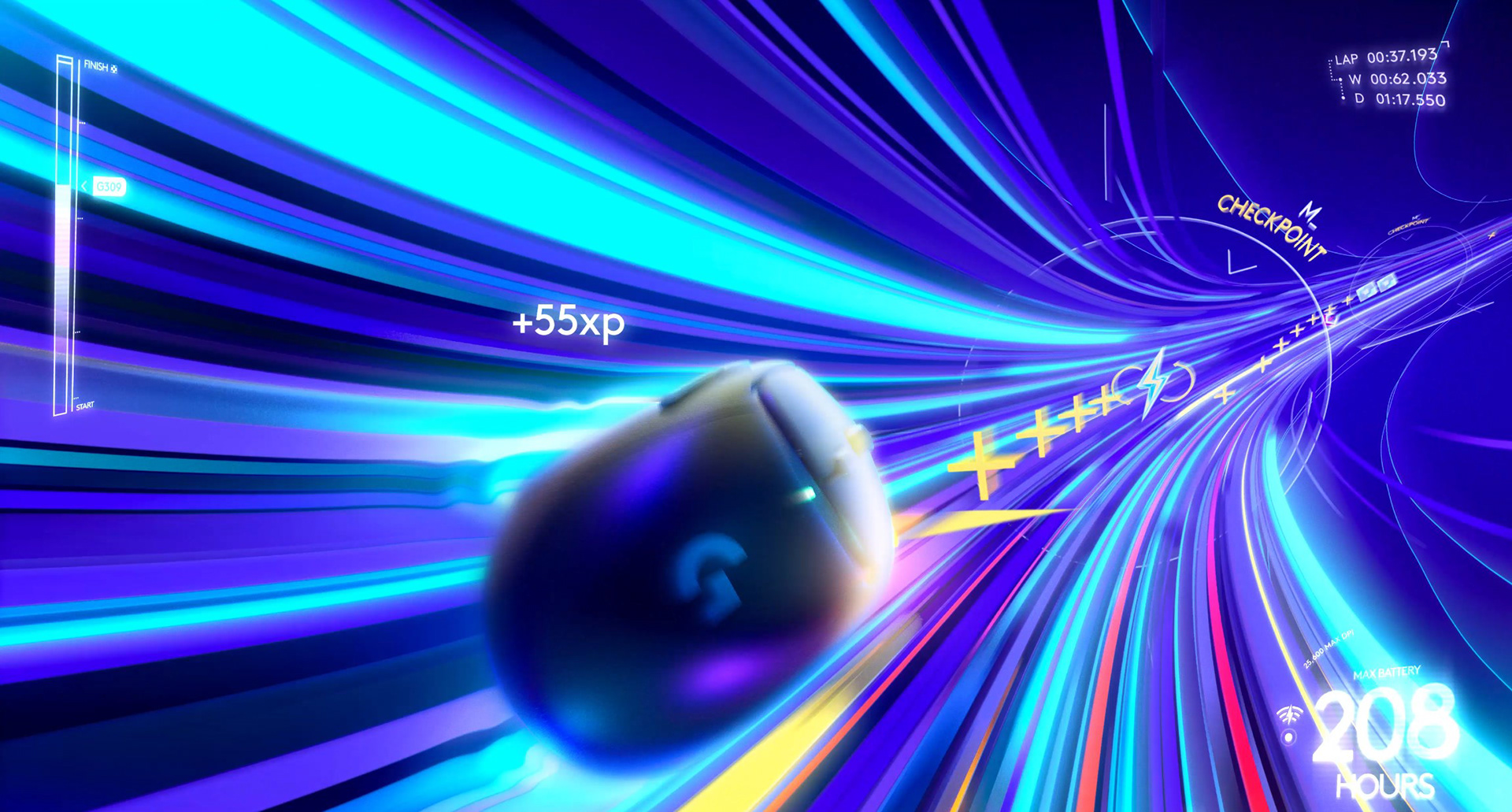 Logitech G309 Lightspeed gaming mouse ident by Tiago Higgs