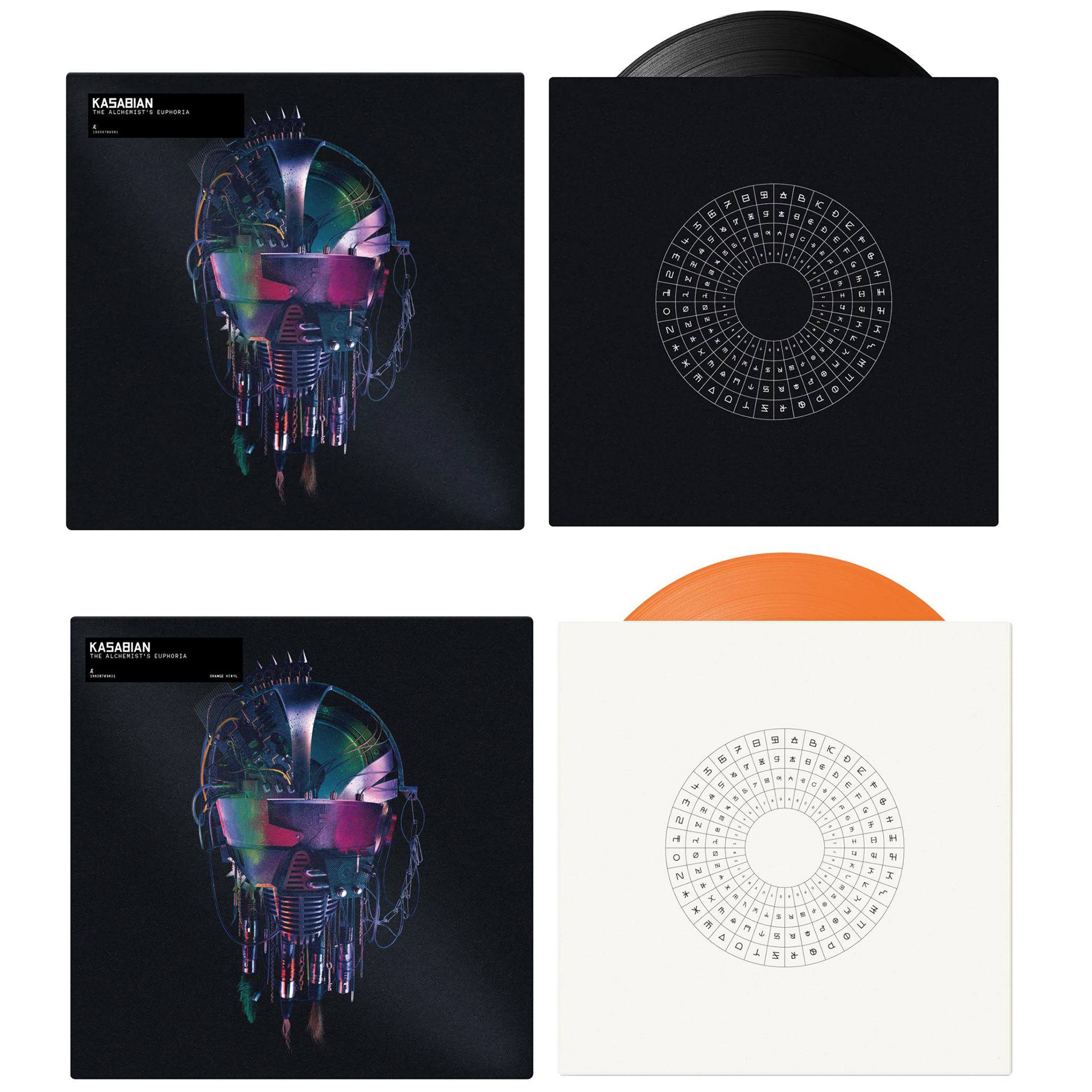 KASABIAN The Alchemist's Euphoria album cover design by Tiago Higgs