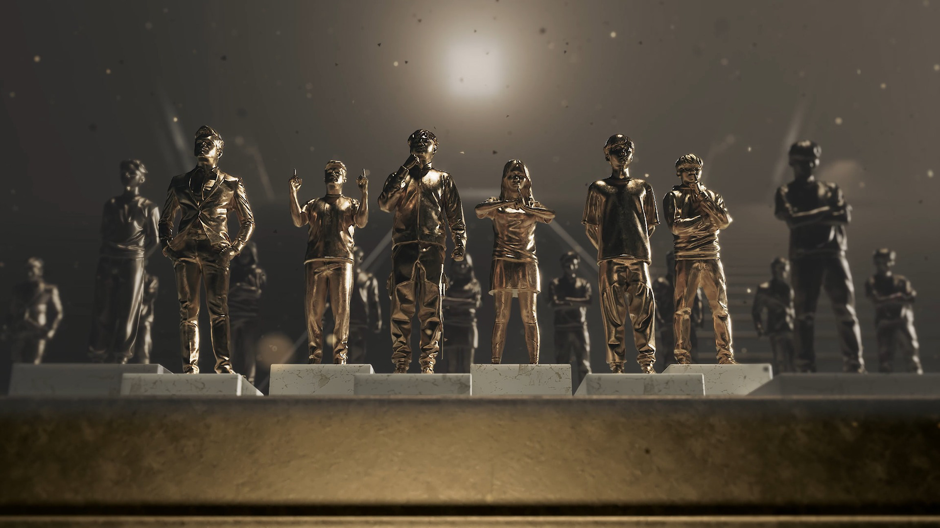 e-sports Saudi Arabia World Cup 3D title sequence by Tiago Higgs