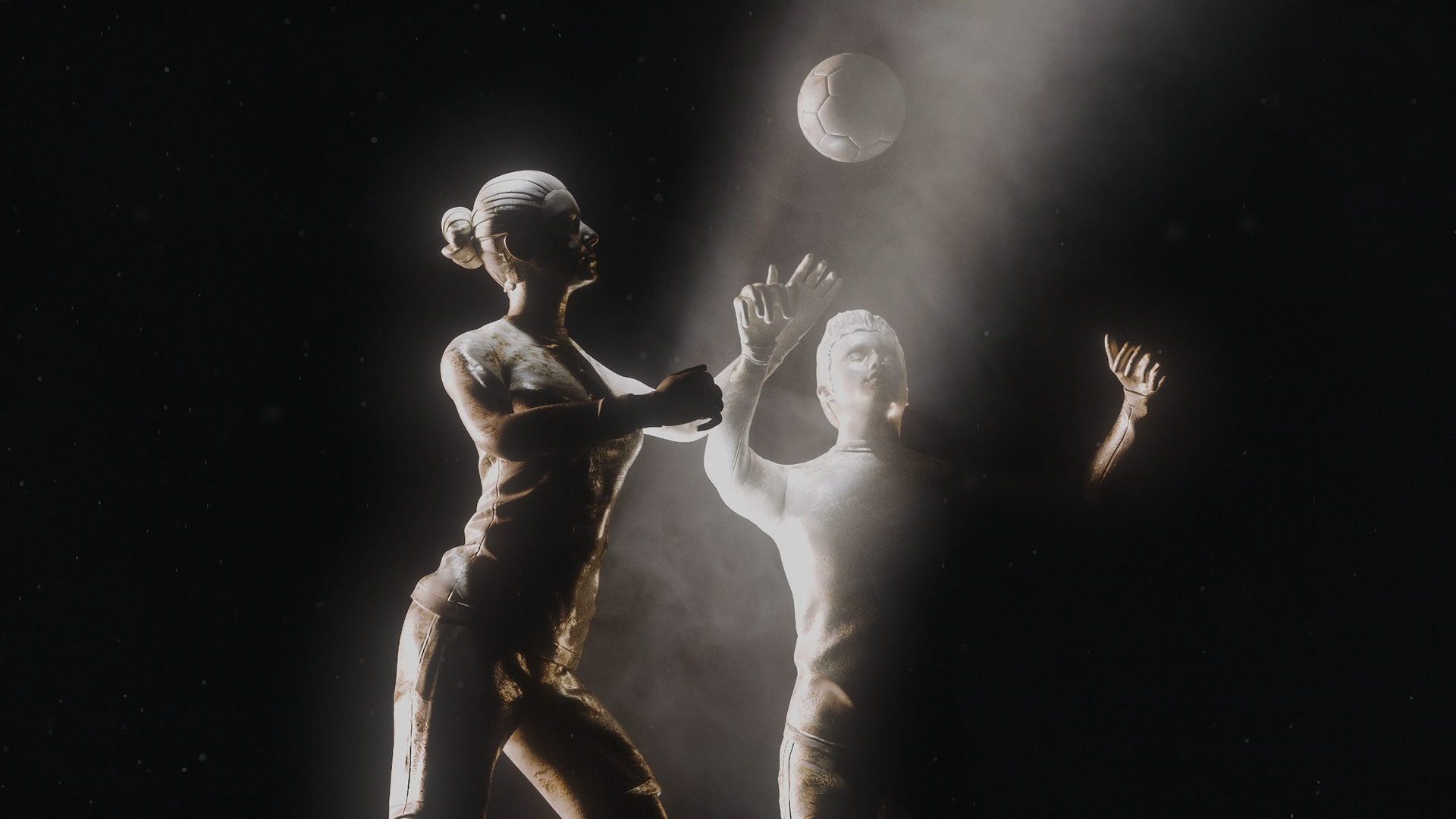 e-sports Saudi Arabia World Cup 3D title sequence by Tiago Higgs