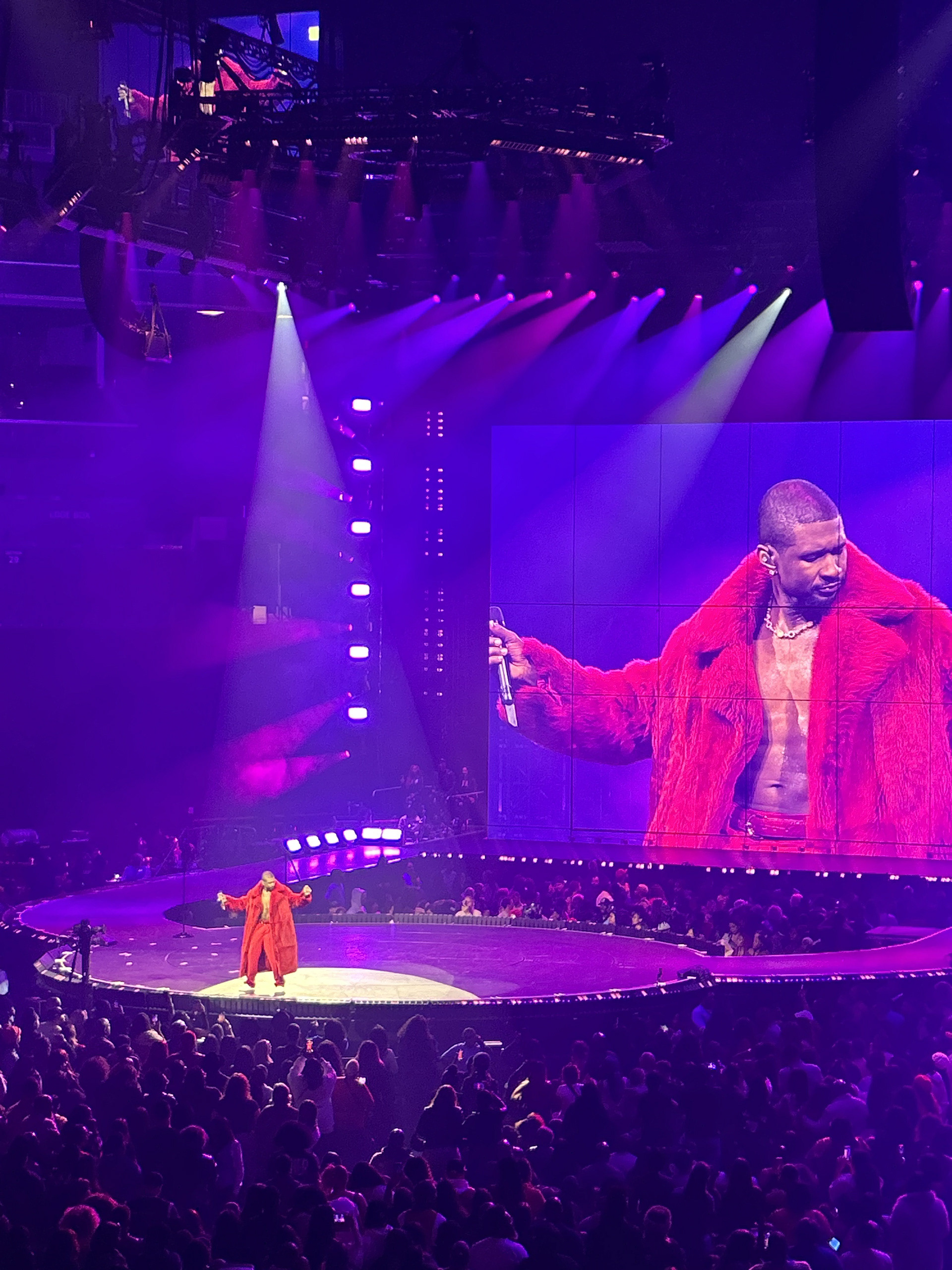 Past Present Future Tour with Usher held at Barclays Center - December 2024