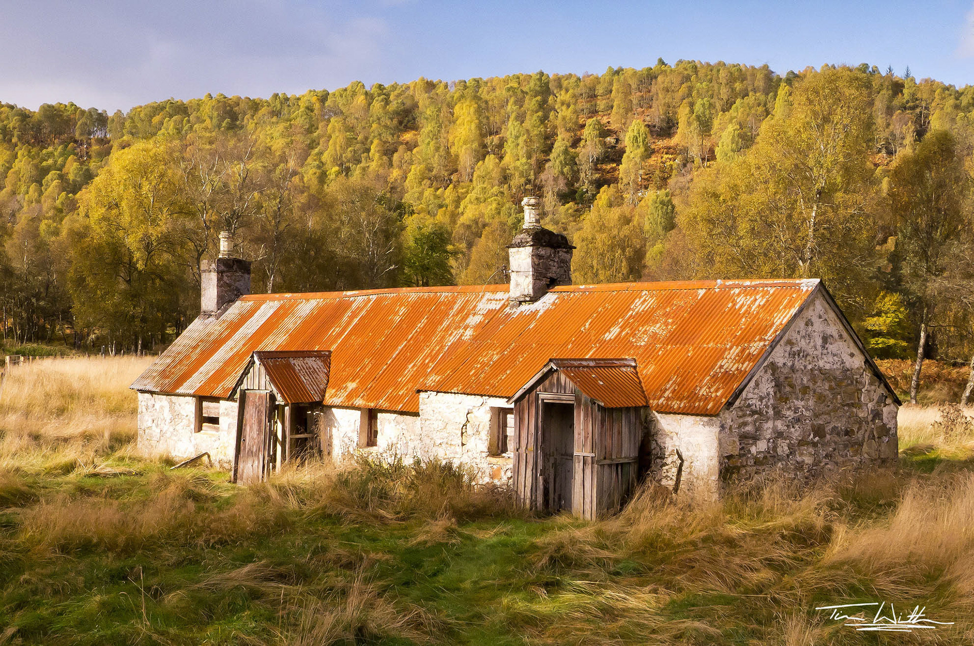 Ruin near Glen Affric