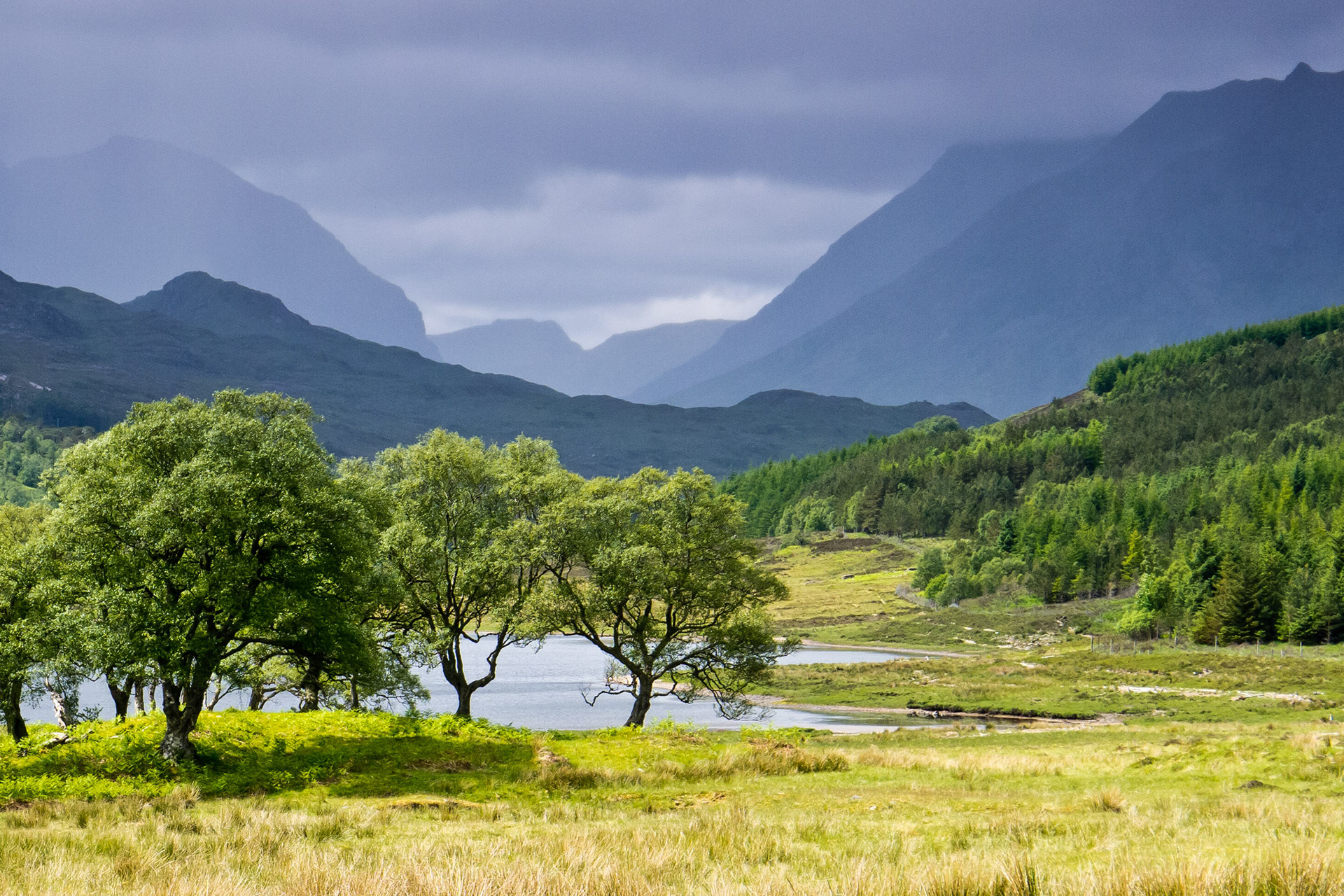 Torridon midsummer storm