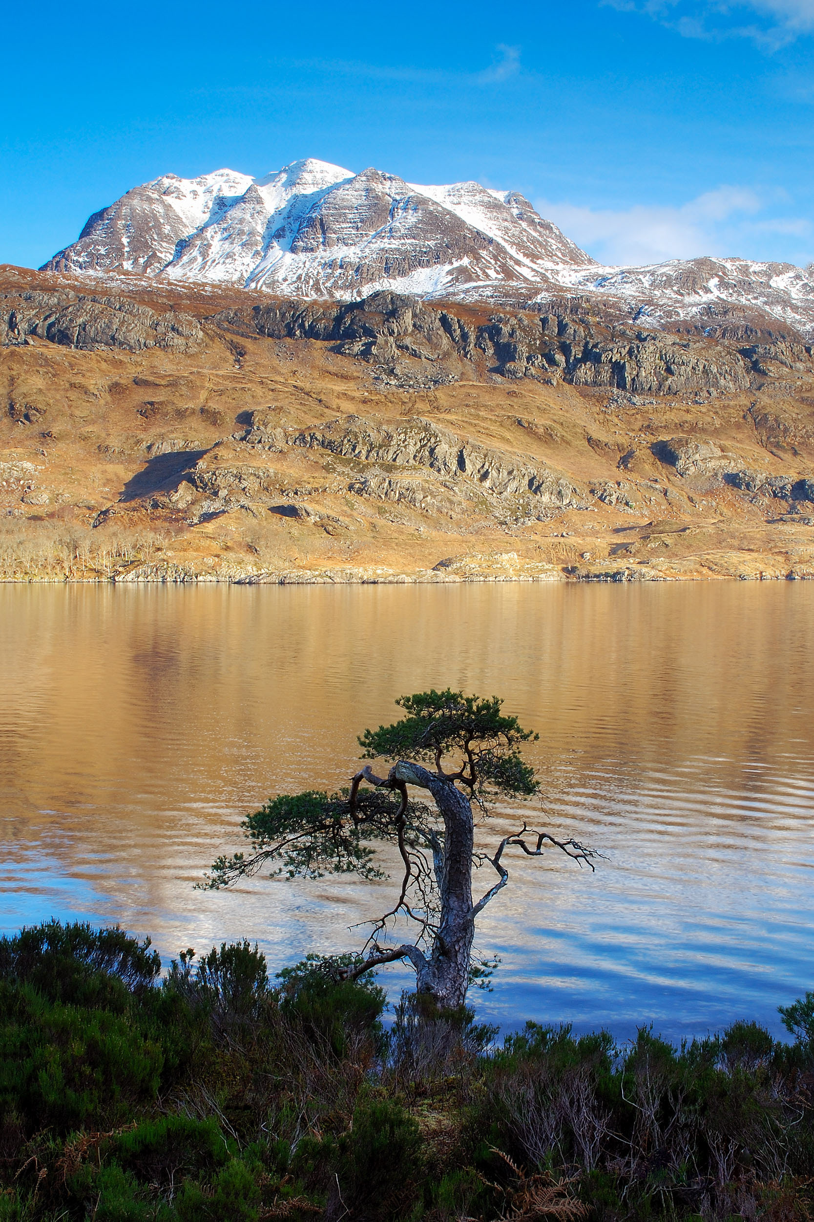 Slioch over Loch Maree