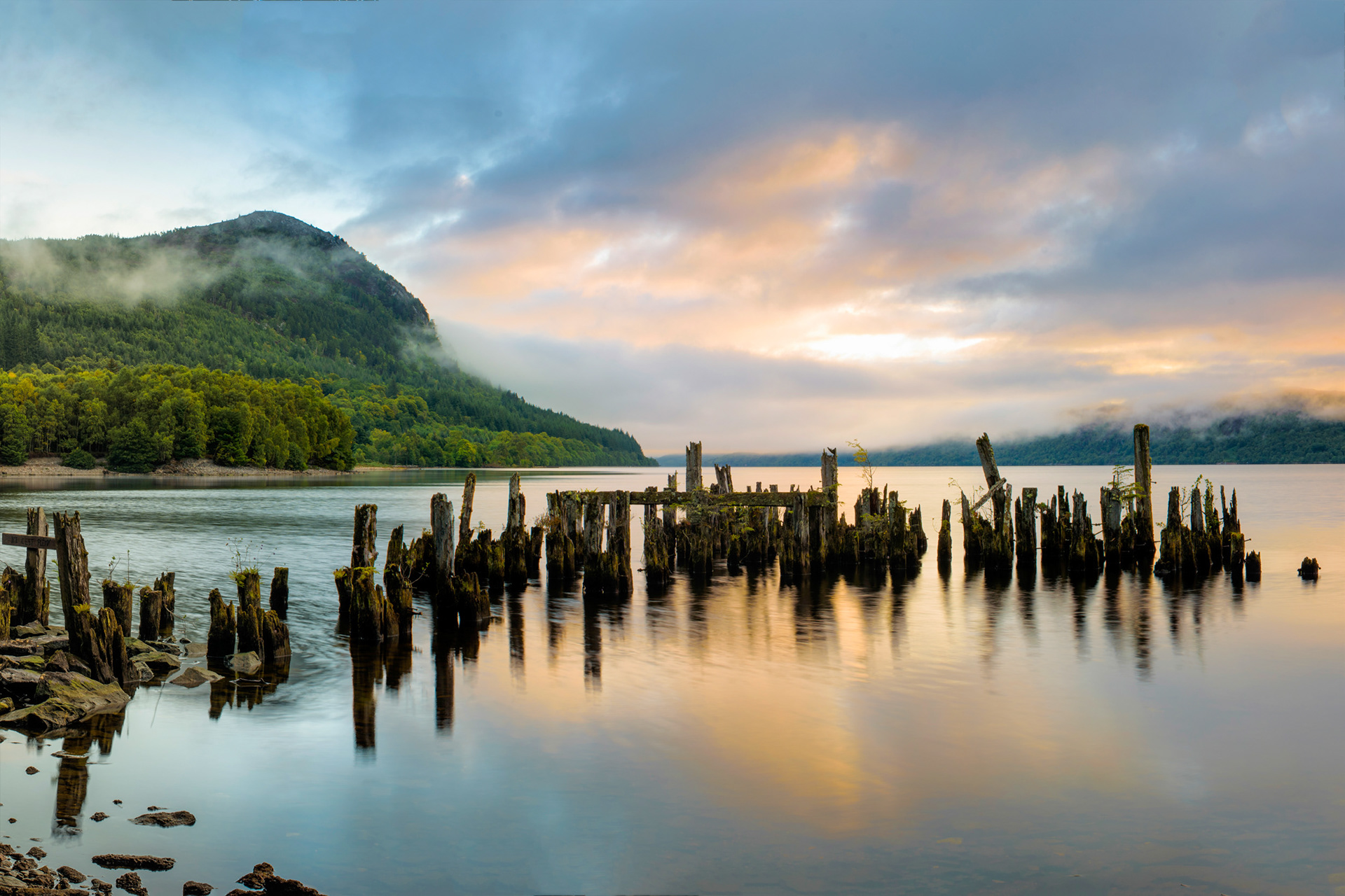 Loch Ness from Invermoriston Pier