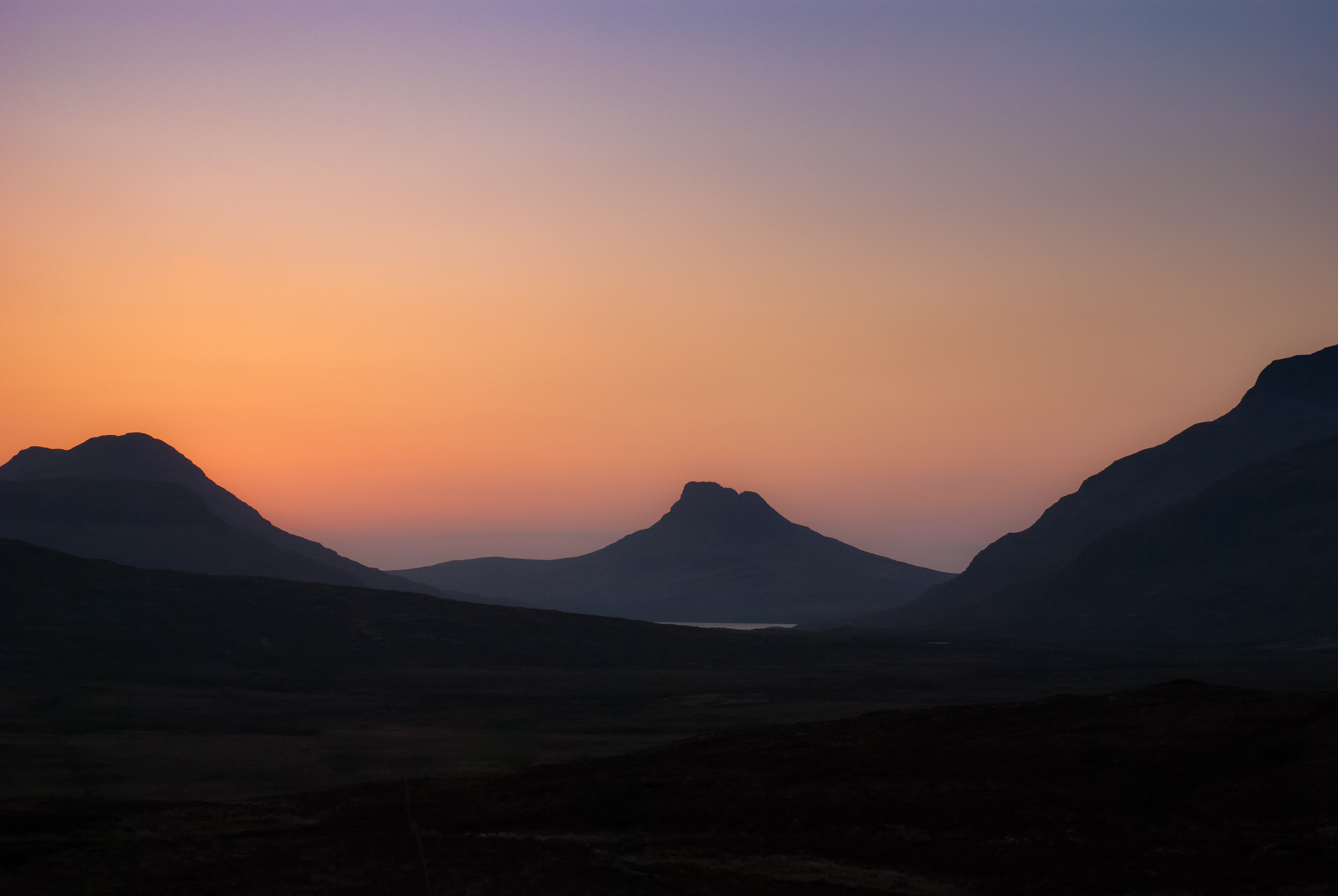 Stac Pollaidh dusk