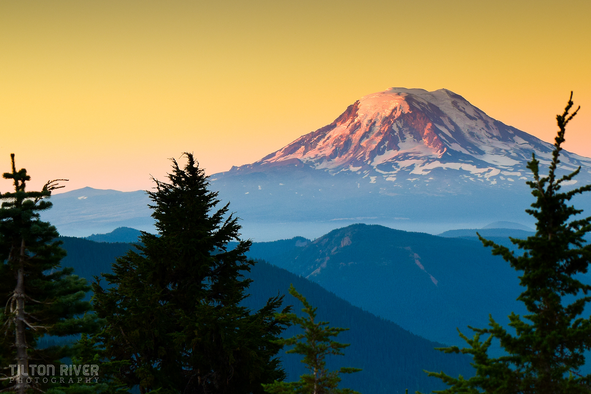 Sunrise on Mt. Adams