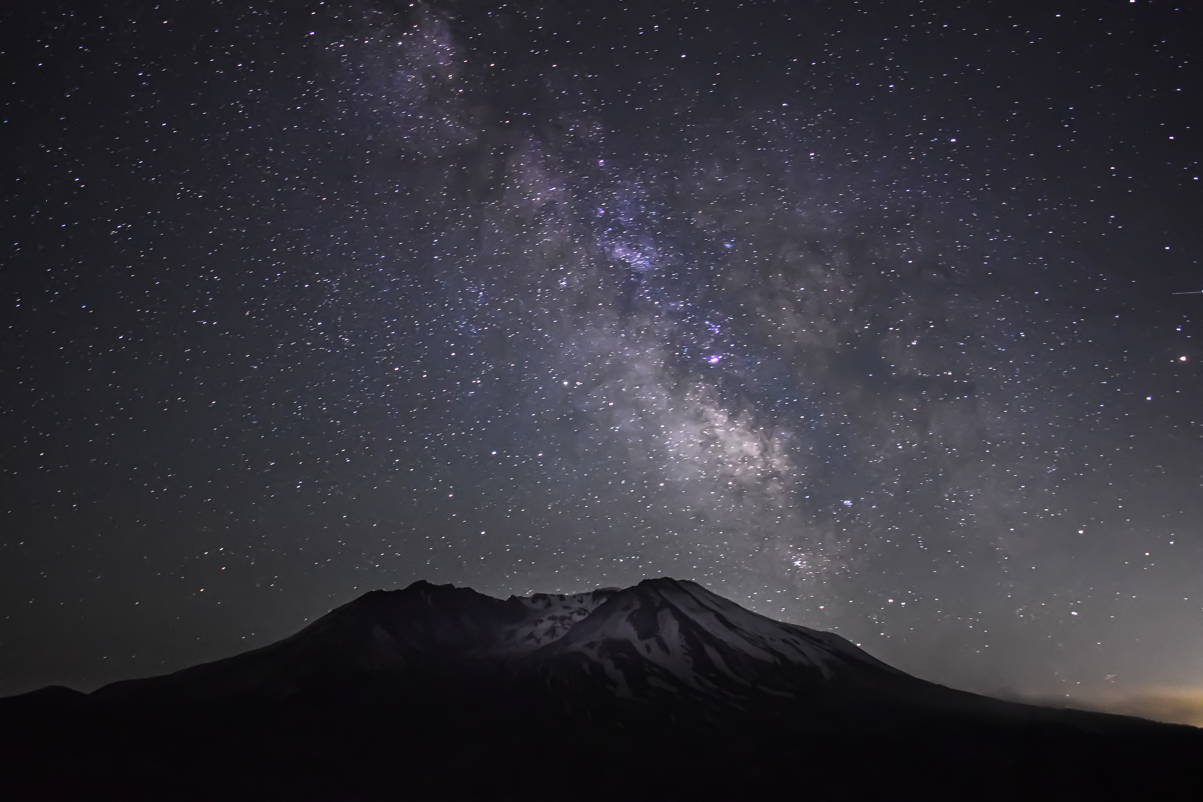 Milky Way - Mt. St. Helens