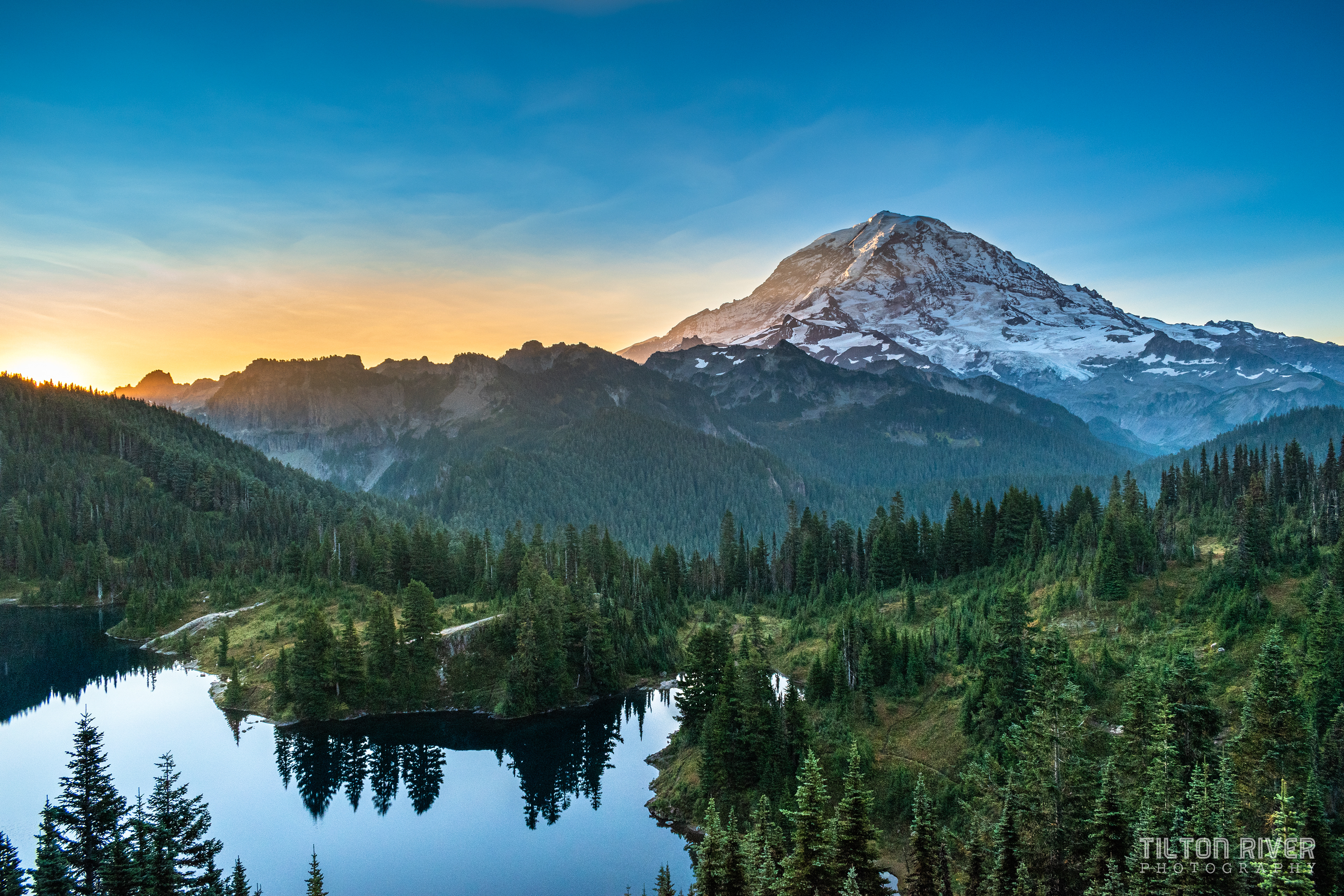 Sunrise - Heading up to Tolmie Peak
