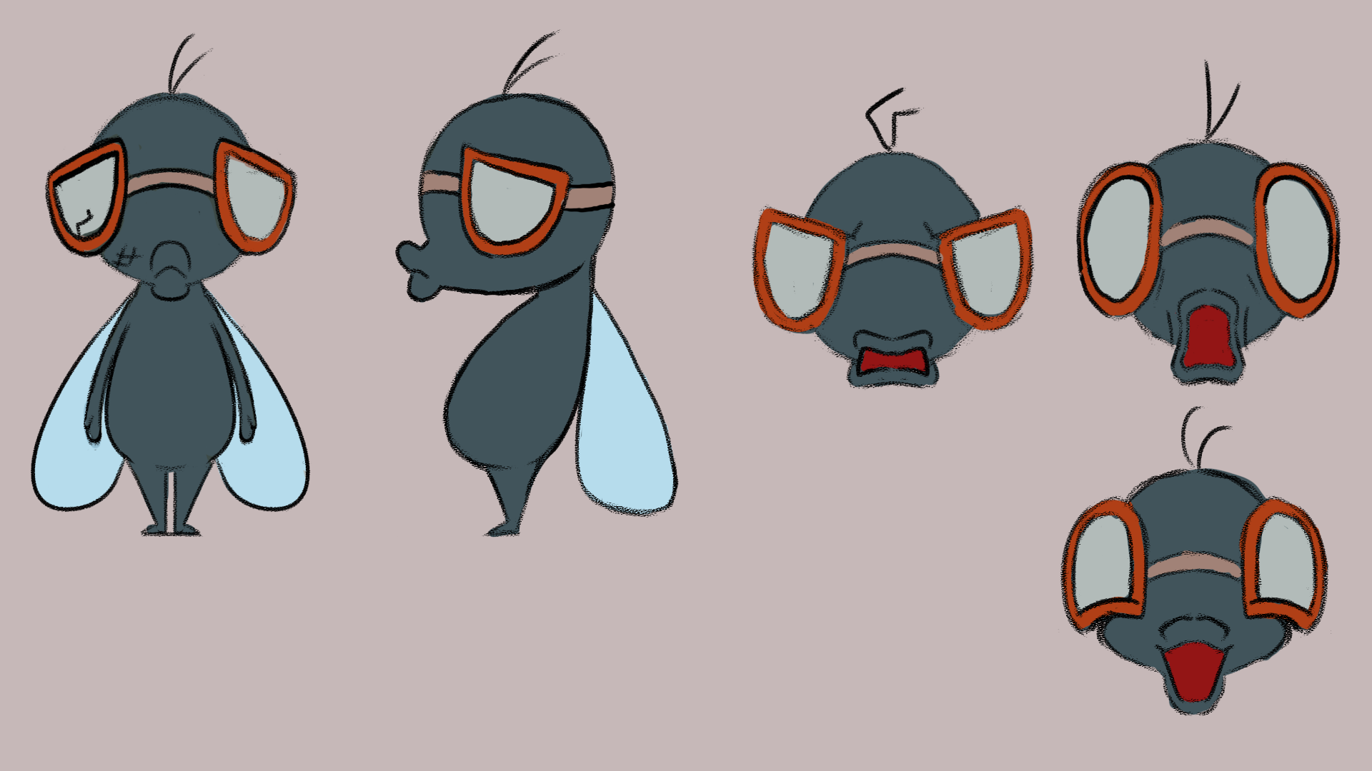 Character Design by Ethan Colyer, Faith Dann, Lilian Michel