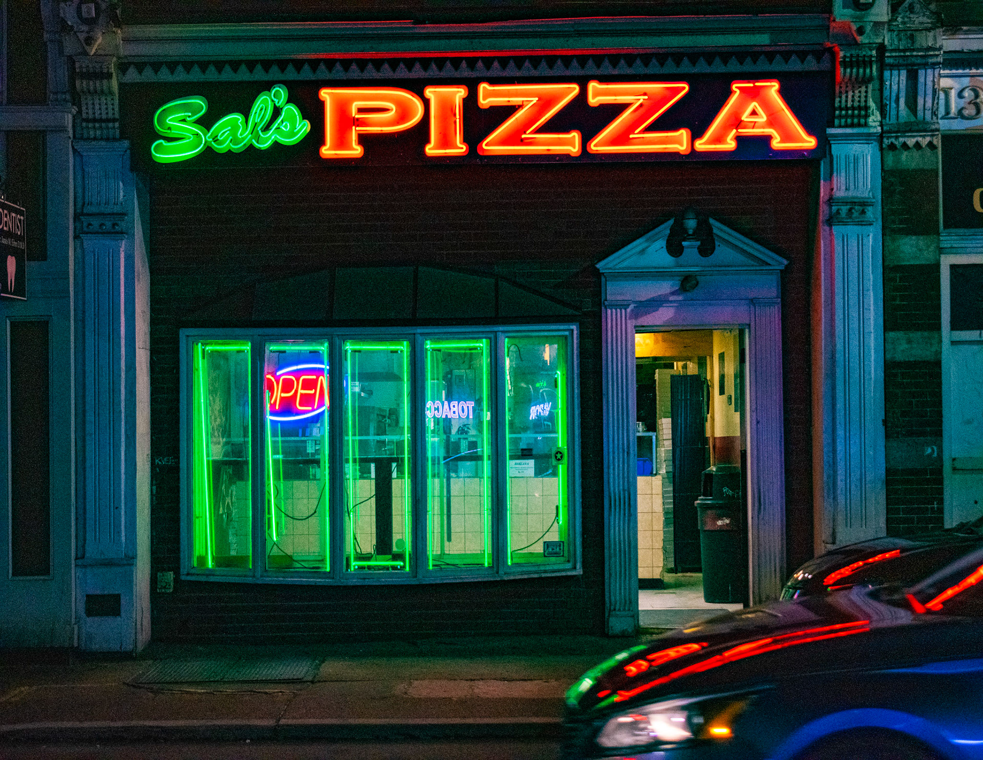 sal’s pizza, digital photograph, size variable, 2023