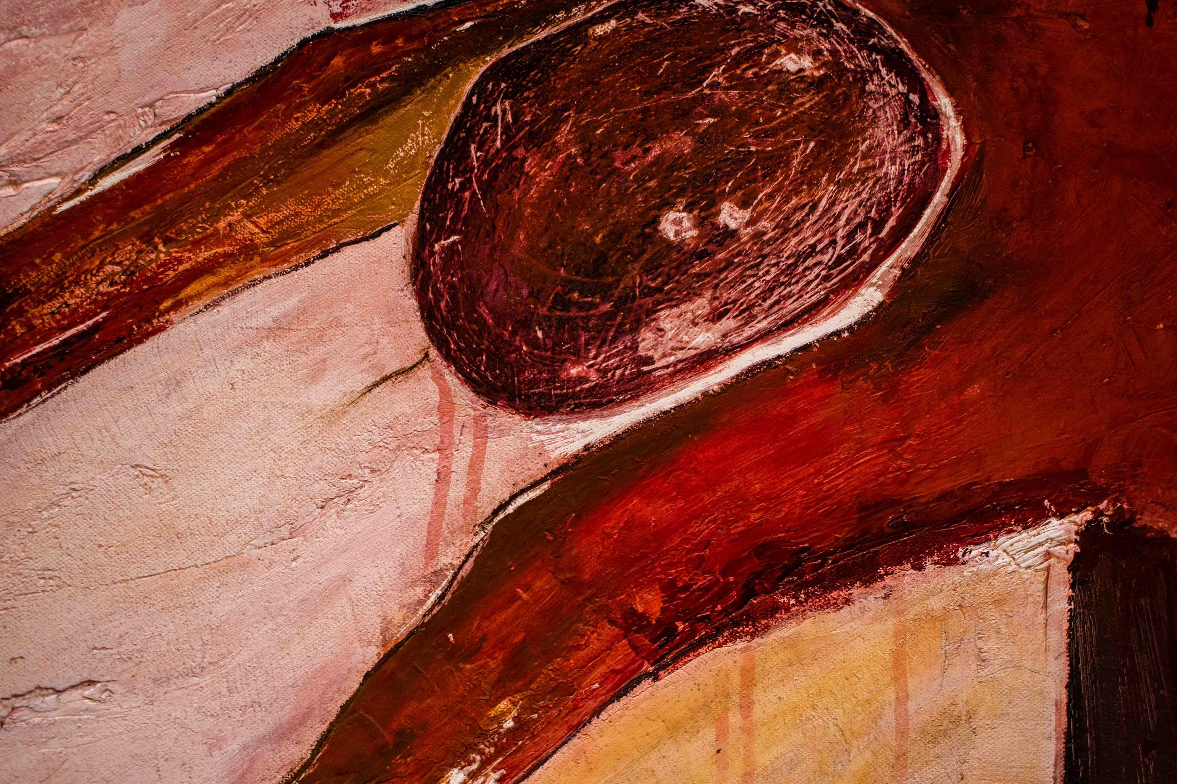 untitled (man), oil painting on canvas, 2024-2025