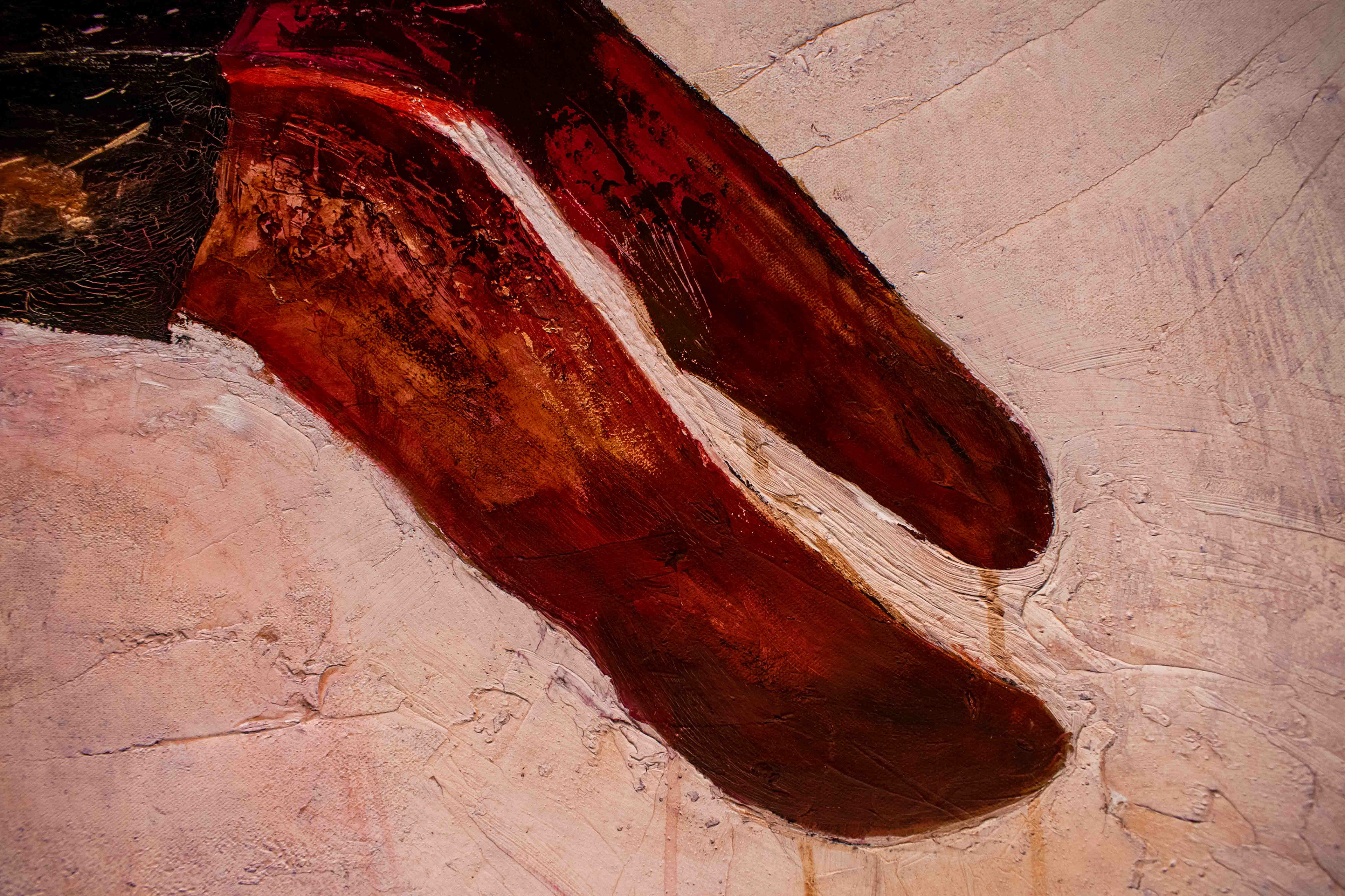 untitled (man), oil painting on canvas, 2024-2025