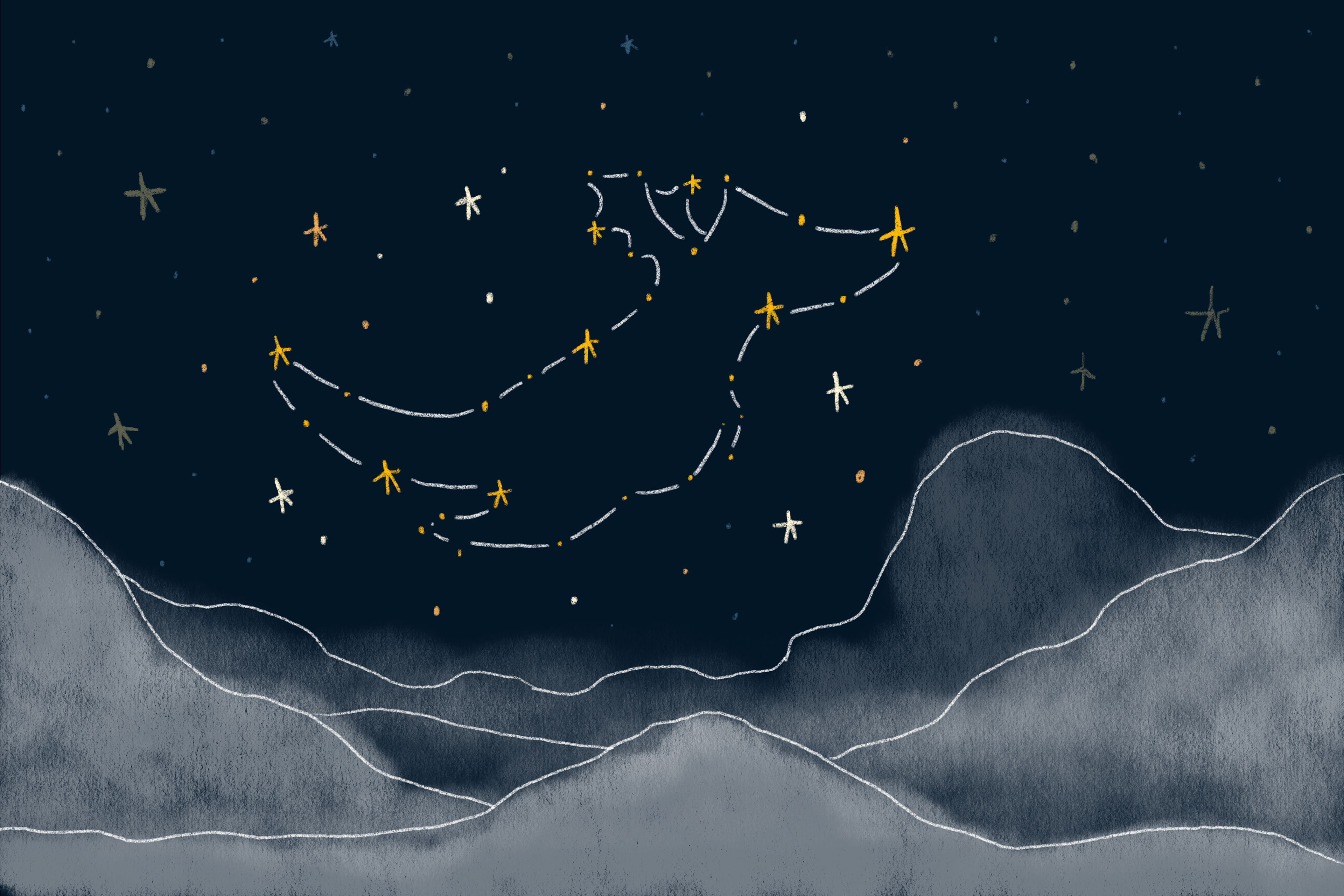 The Lonely Dragon Constellation