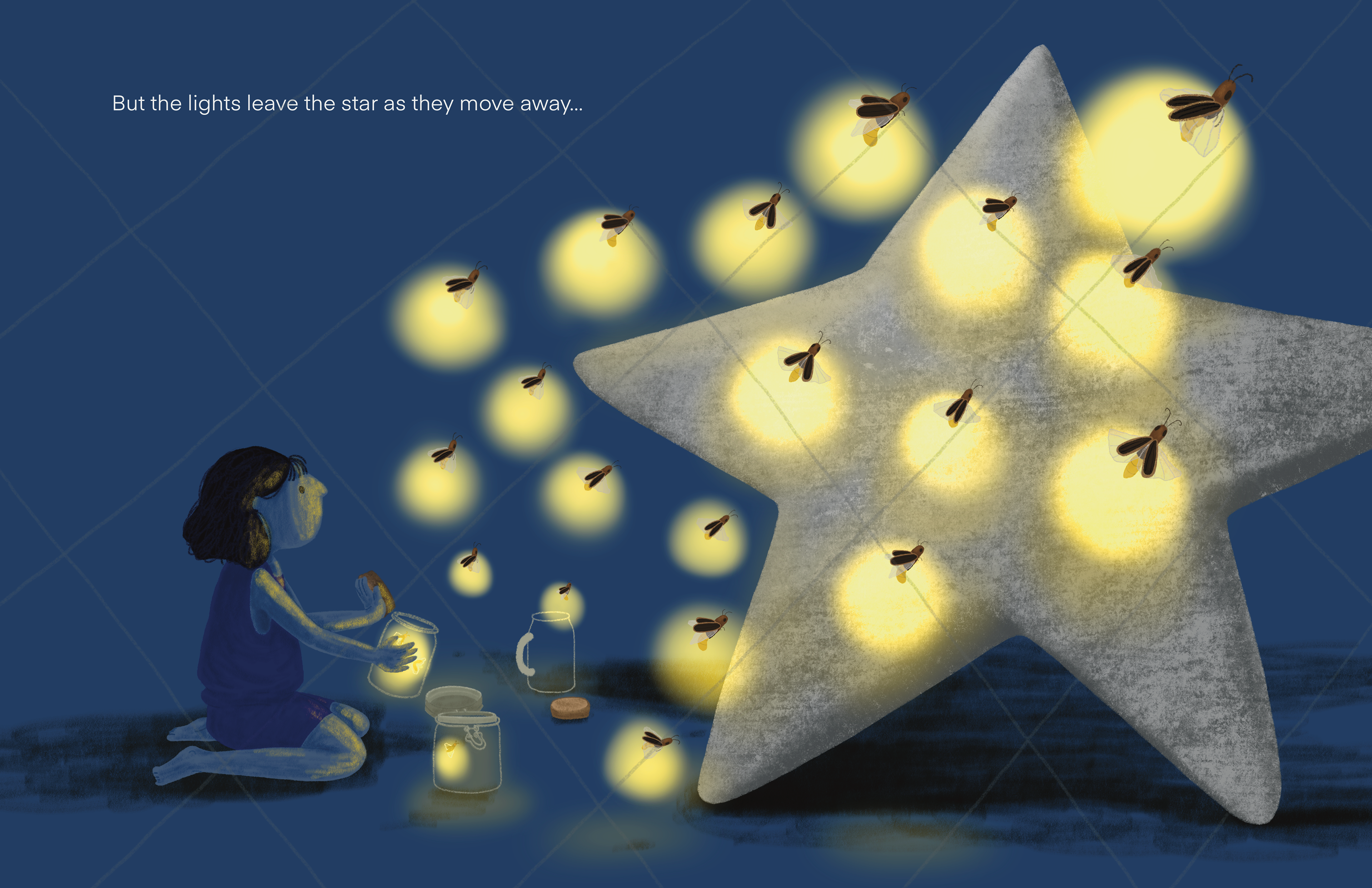 Reshine the Stars, PP 15-16 Sketch with Colour V1