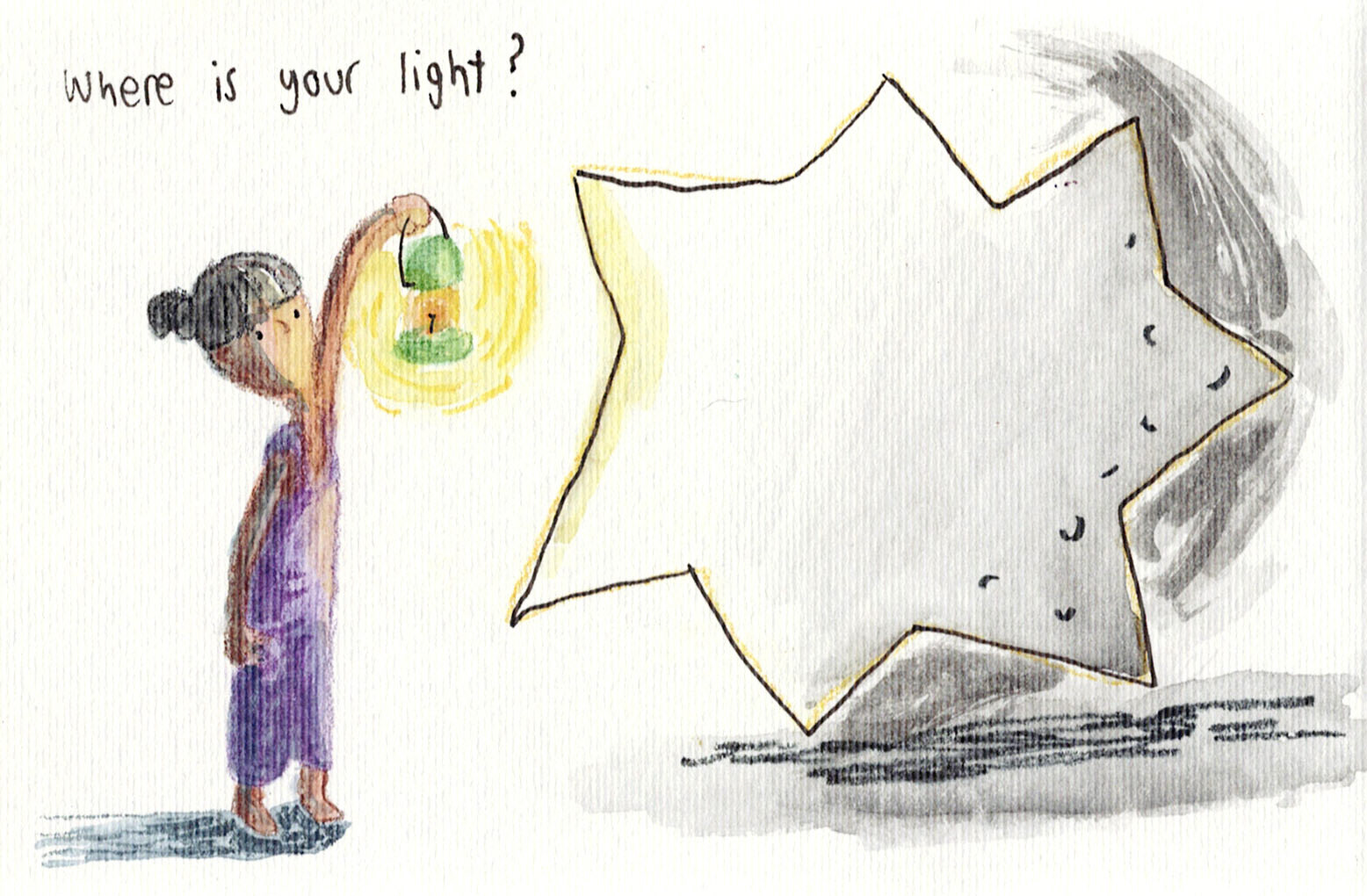Reshine the Stars, First Sketch 1