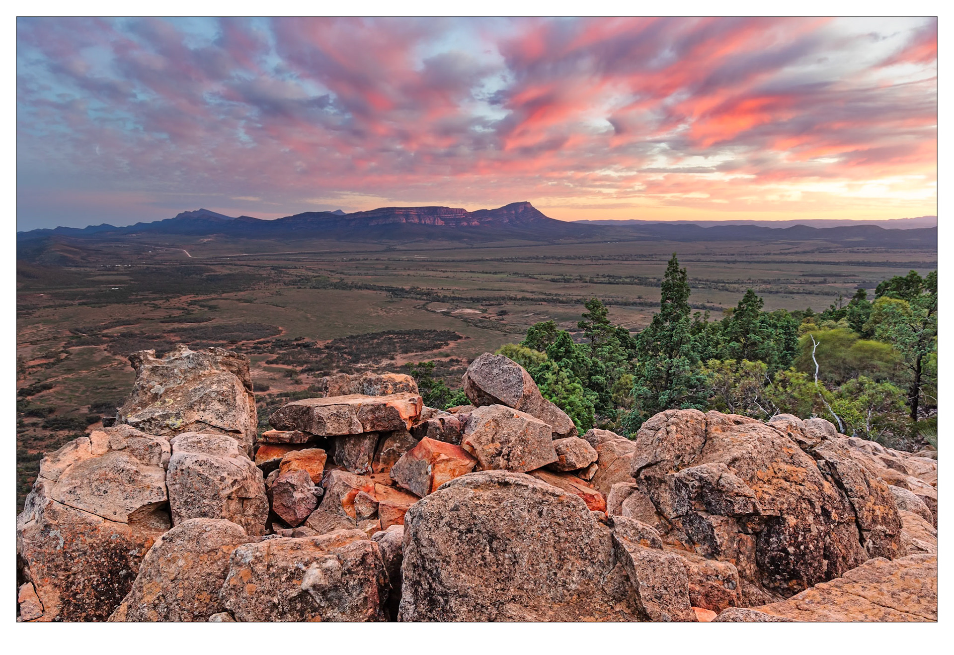 Fire Over the Flinders - Flinders Ranges, South Australia