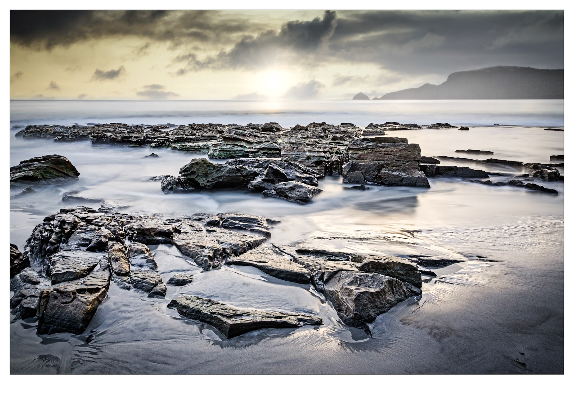 Horizon of Gold - Bruny Island, Tasmania