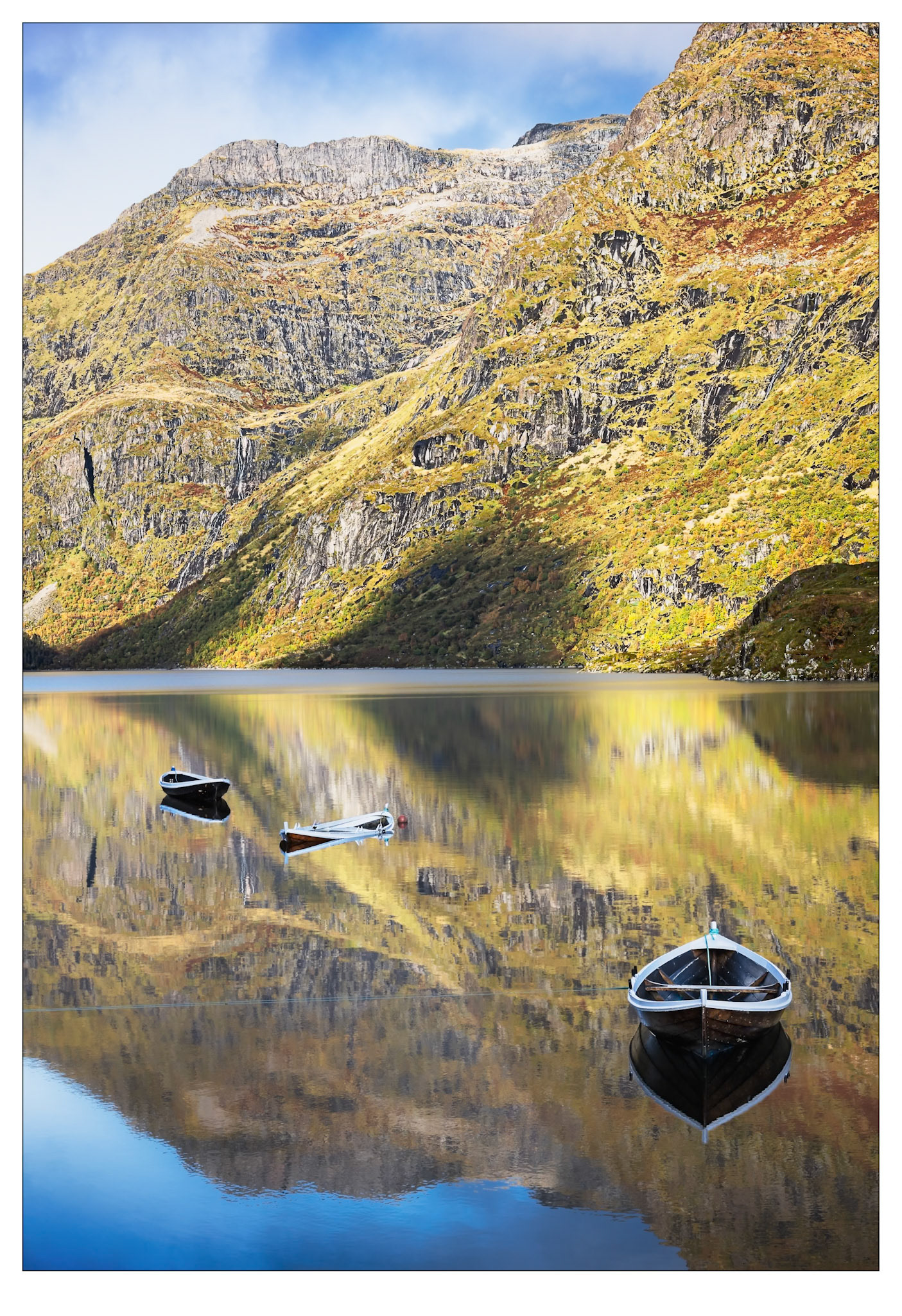 Three Boats - Lofoten Islands, Norway