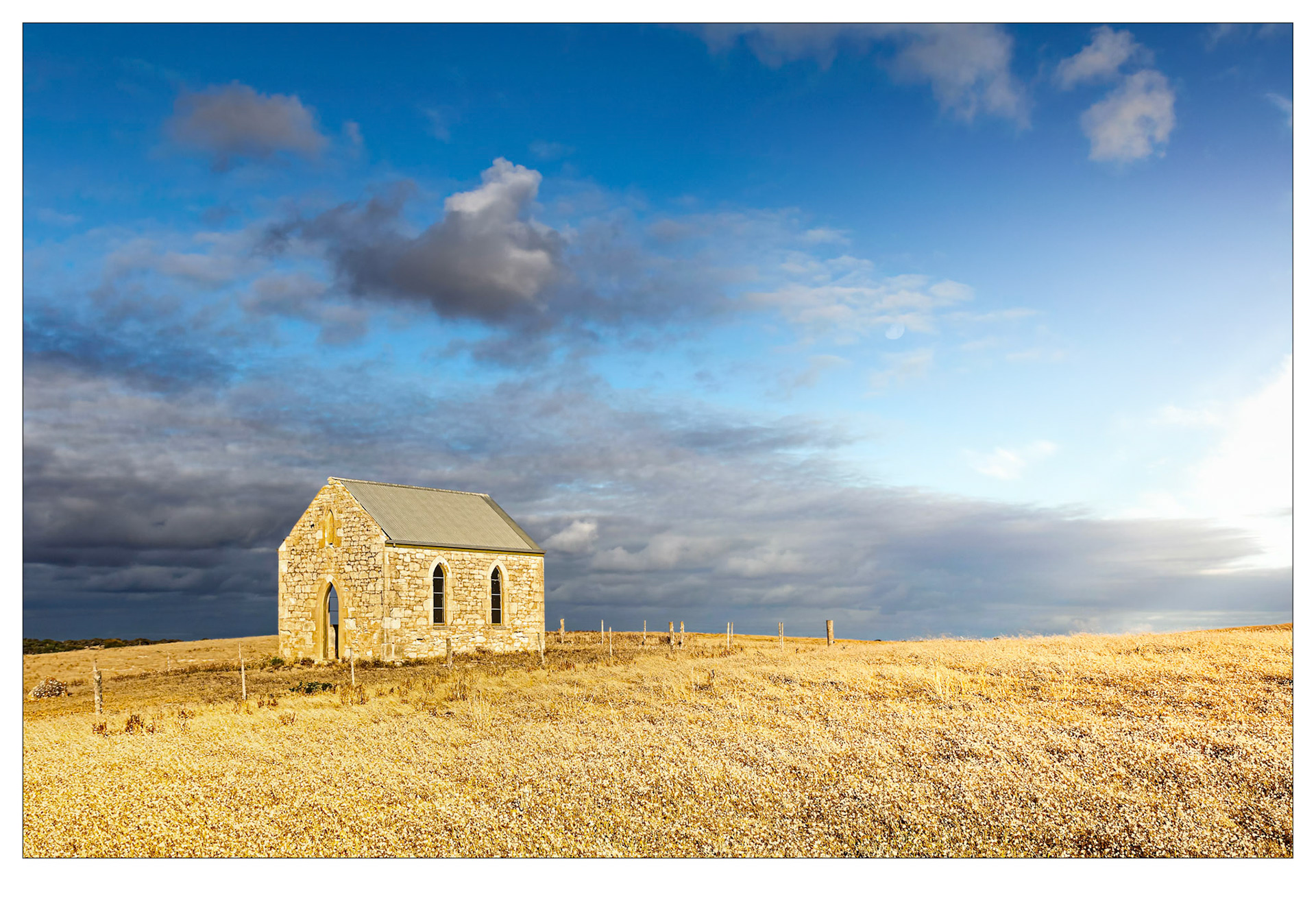 Moonrise at the Chapel - near Robe, South Australia
