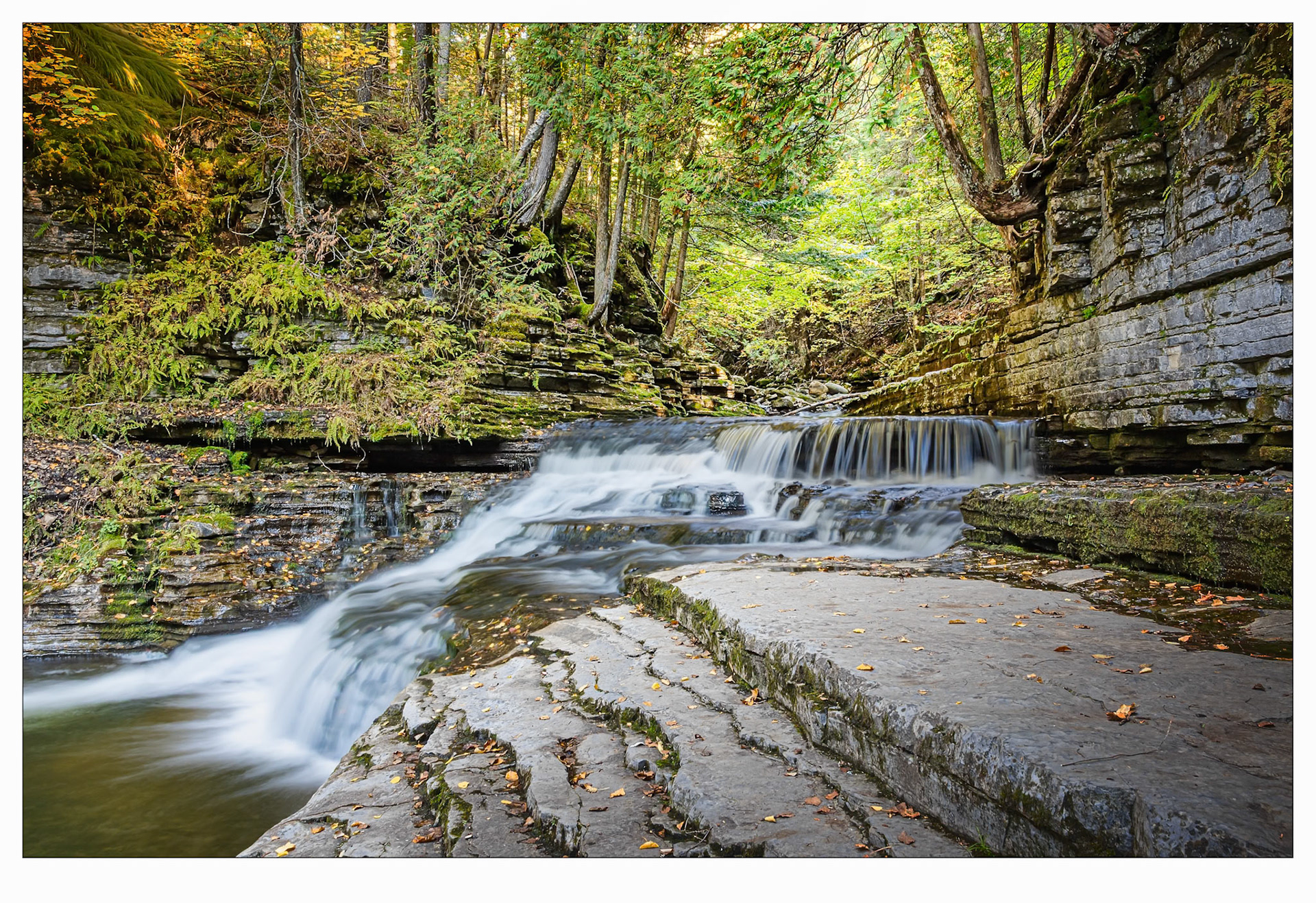 Jean Larosse cascades - Quebec, Canada