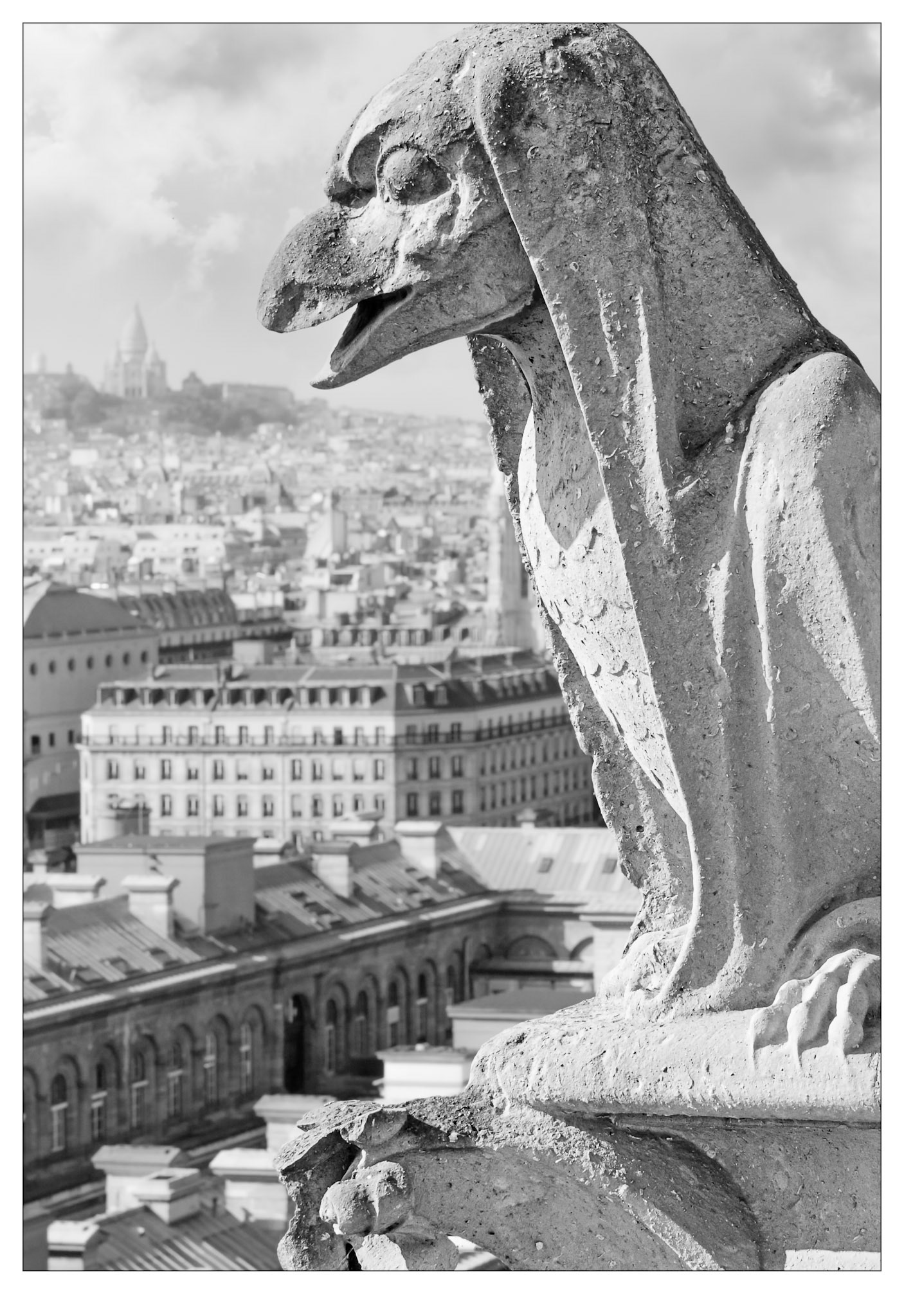 The Creature that ate Sacre Coeur - Paris, France