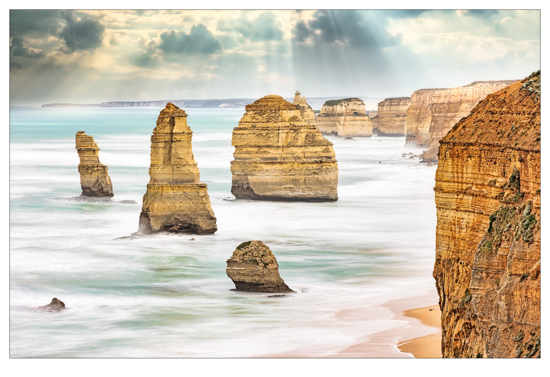 Apostles in the Light - Great Ocean Road, Victoria