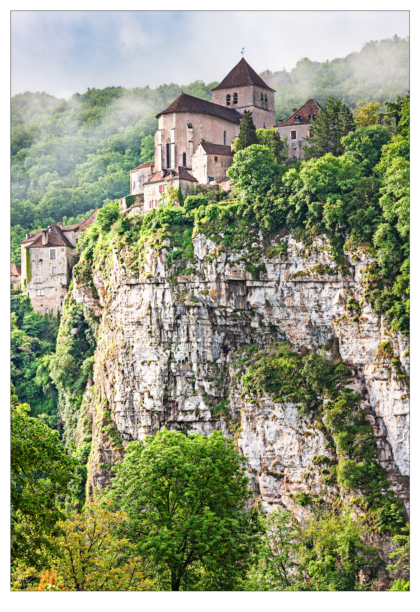 Into the Clouds - Saint-Cirque- Lapopie, France