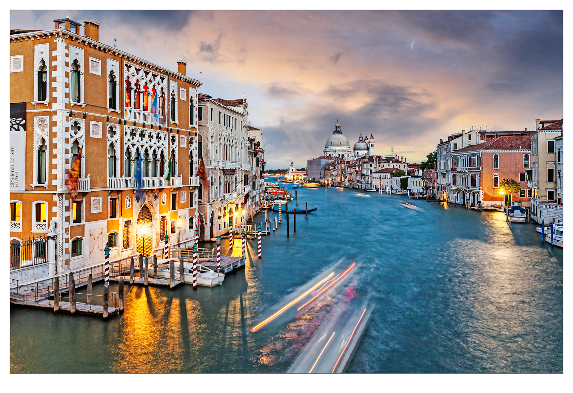 Main Street Sunset - Venice, Italy