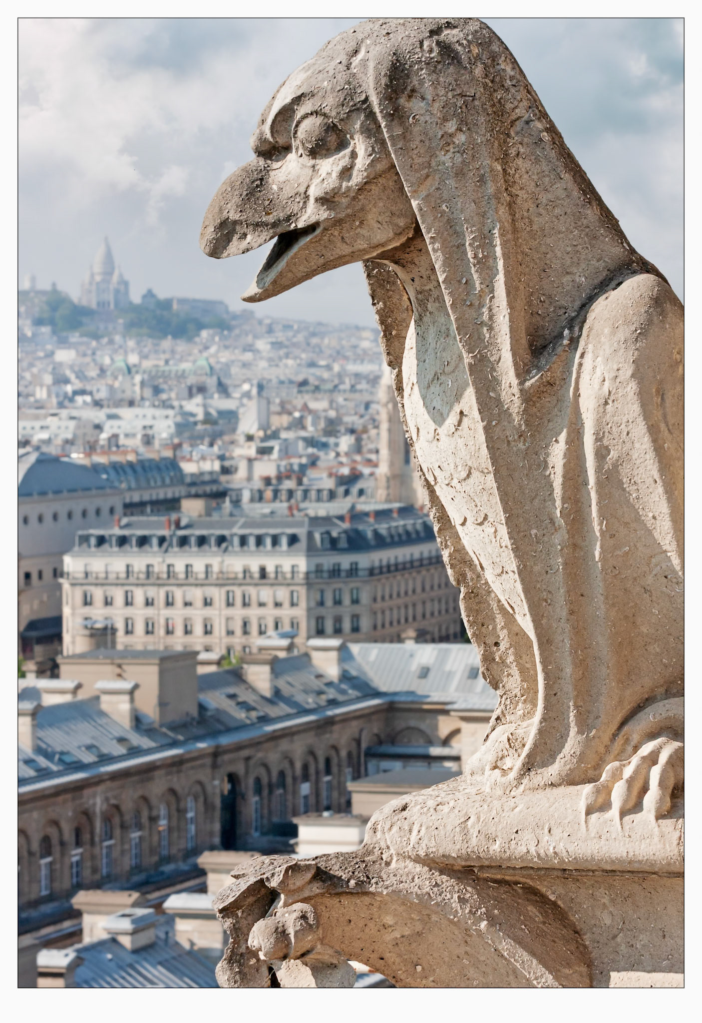 The Creature that ate Sacre Coeur - Paris, France