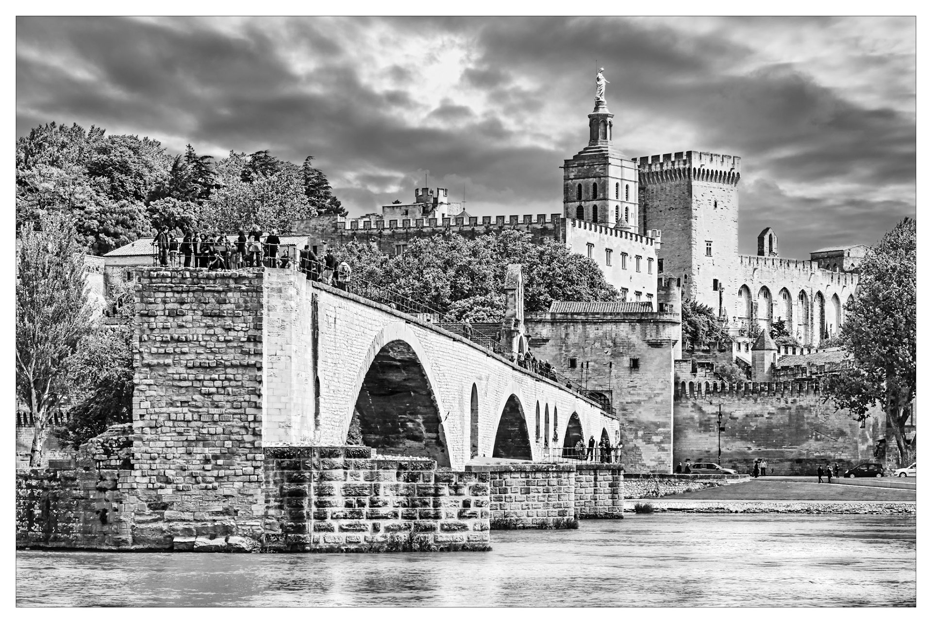 The Bridge to Nowhere - Avignon, France