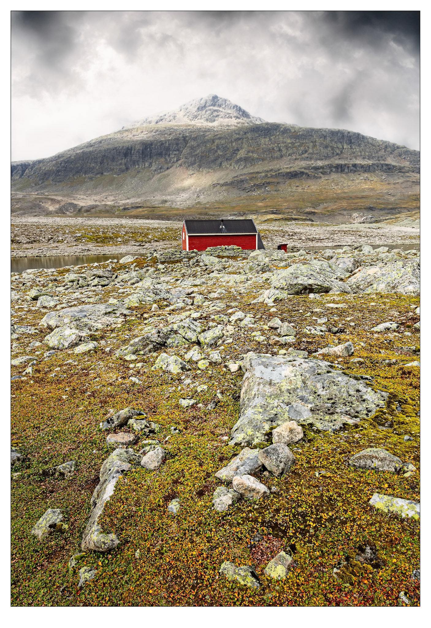 The Red House #2 - Aurlandsfjellet, Norway