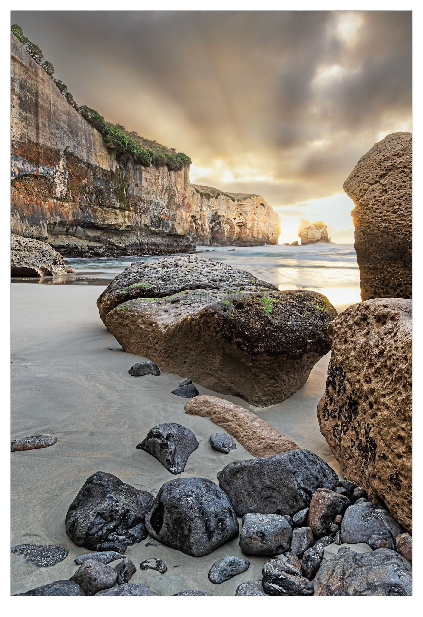 Celebration - Tunnel Beach, New Zealand
